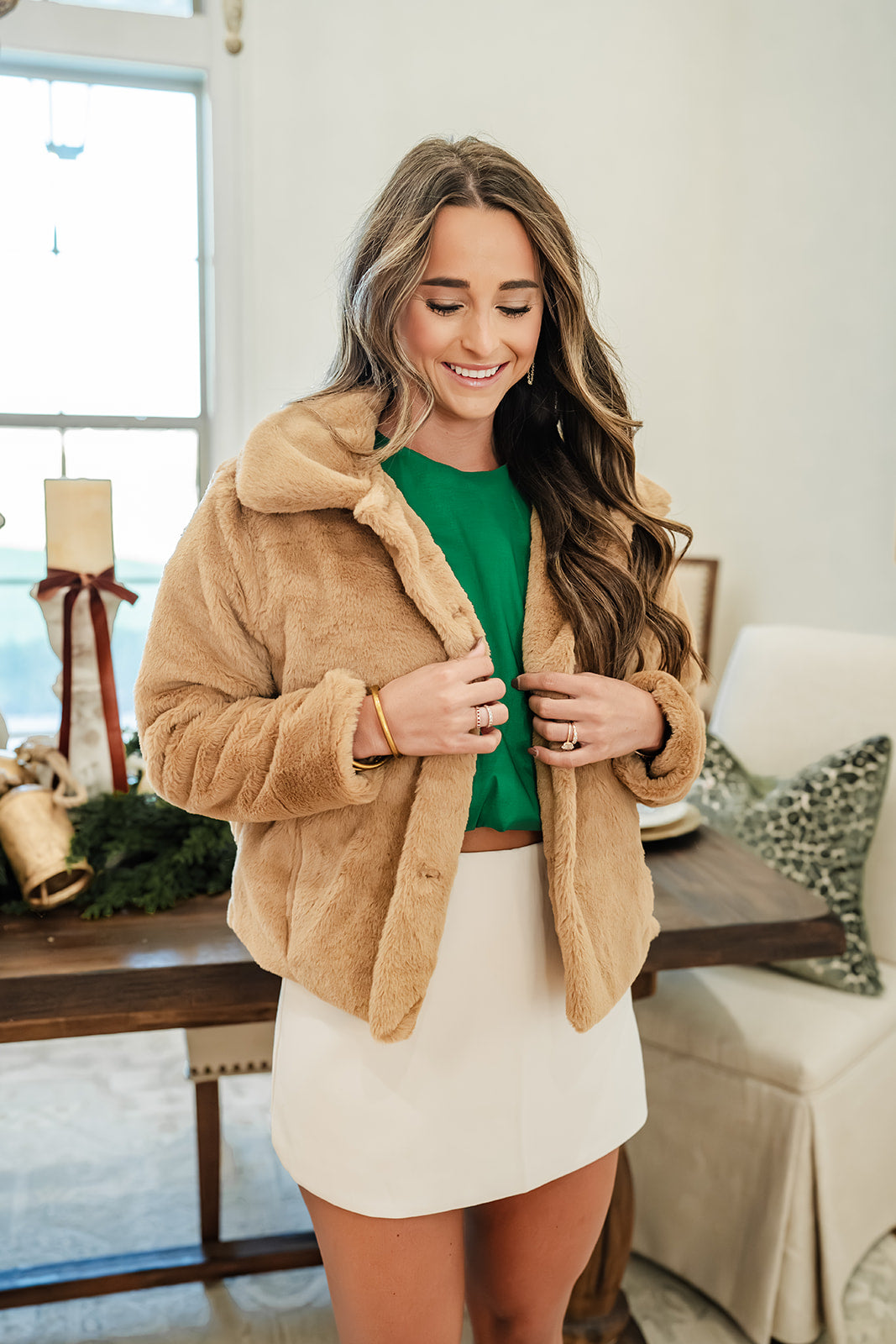 Eden Faux Fur Coat