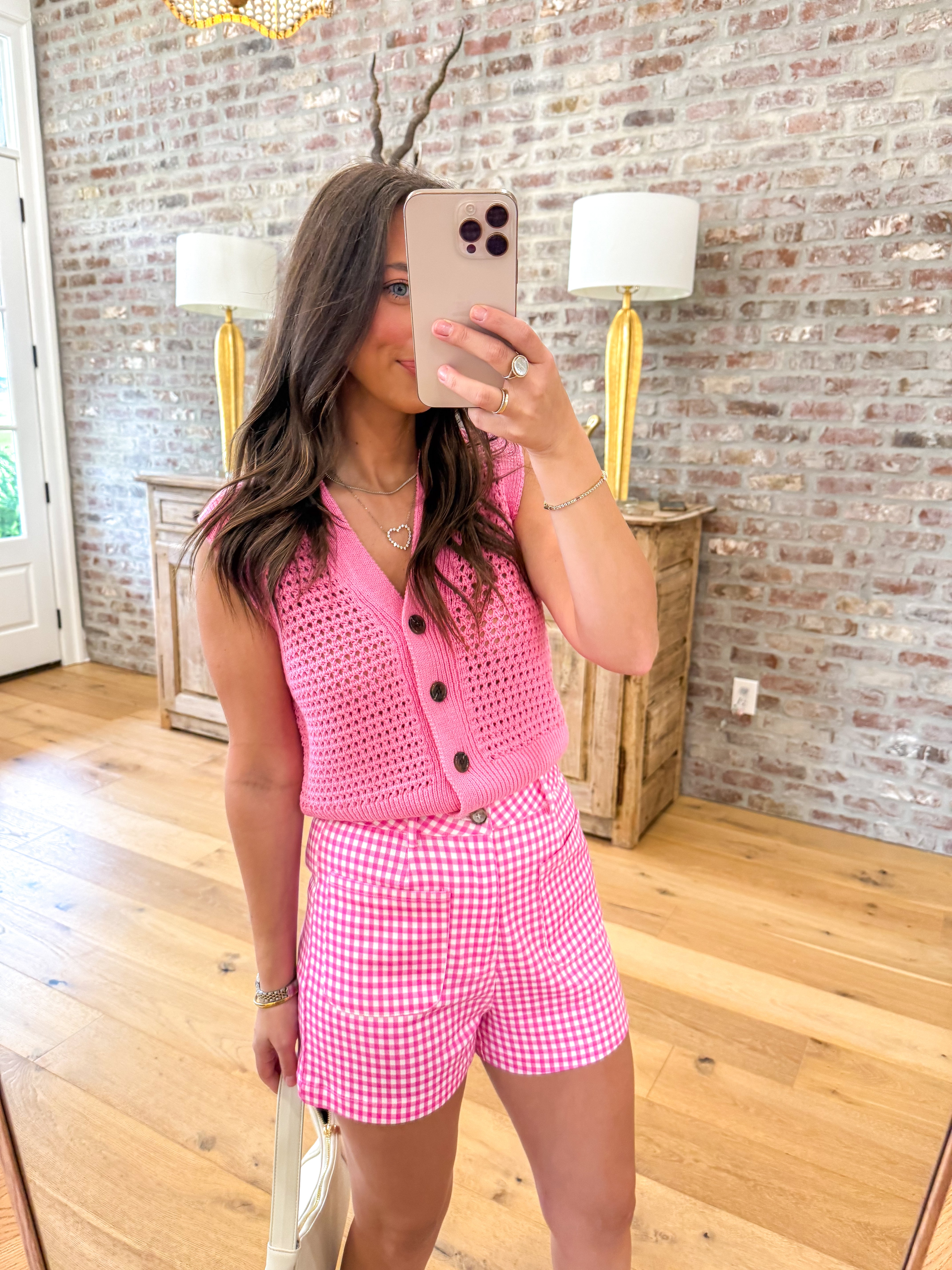 Sweet Staple Pink Knit Tank