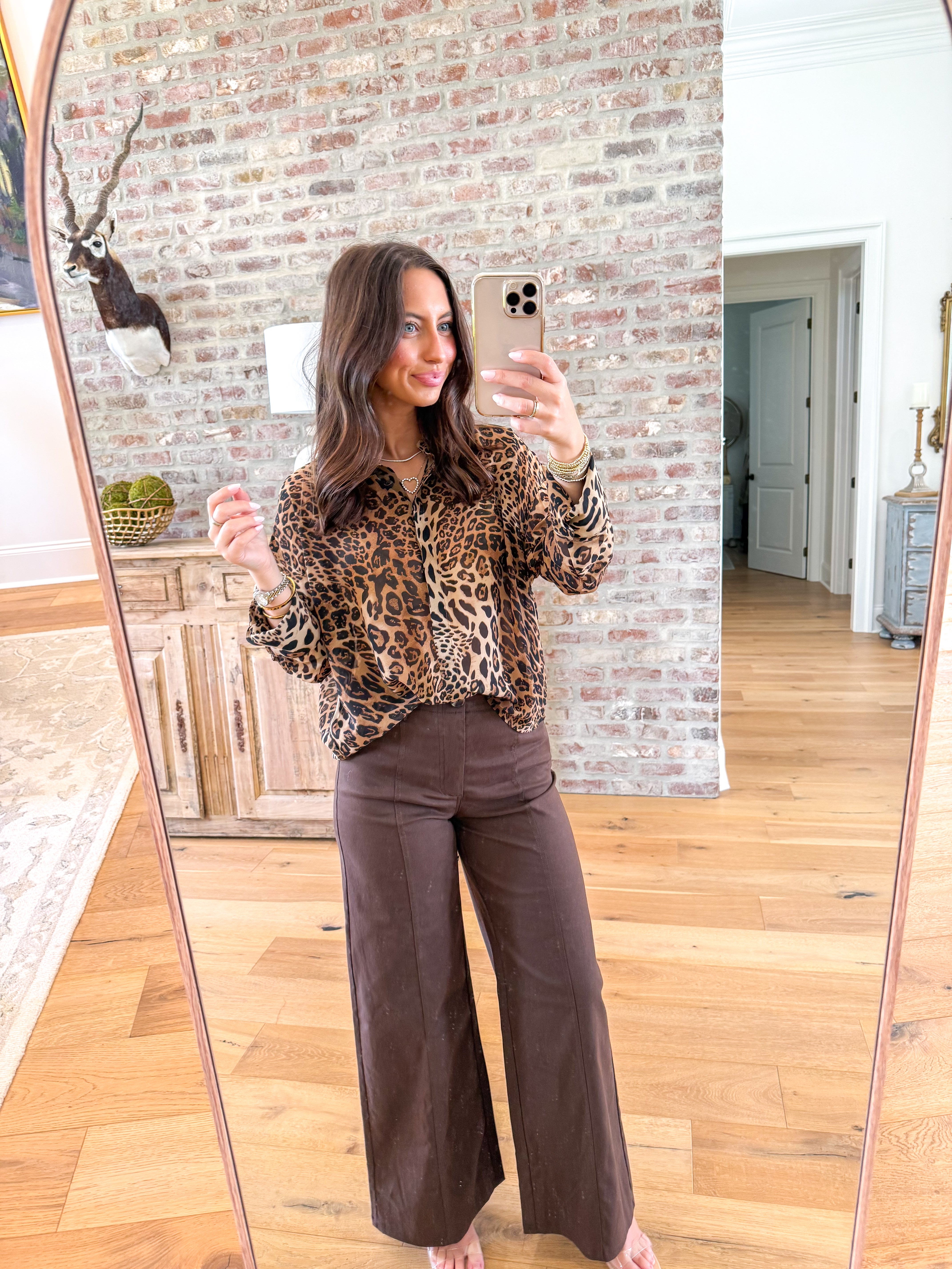Wild Side Cheetah Button Down