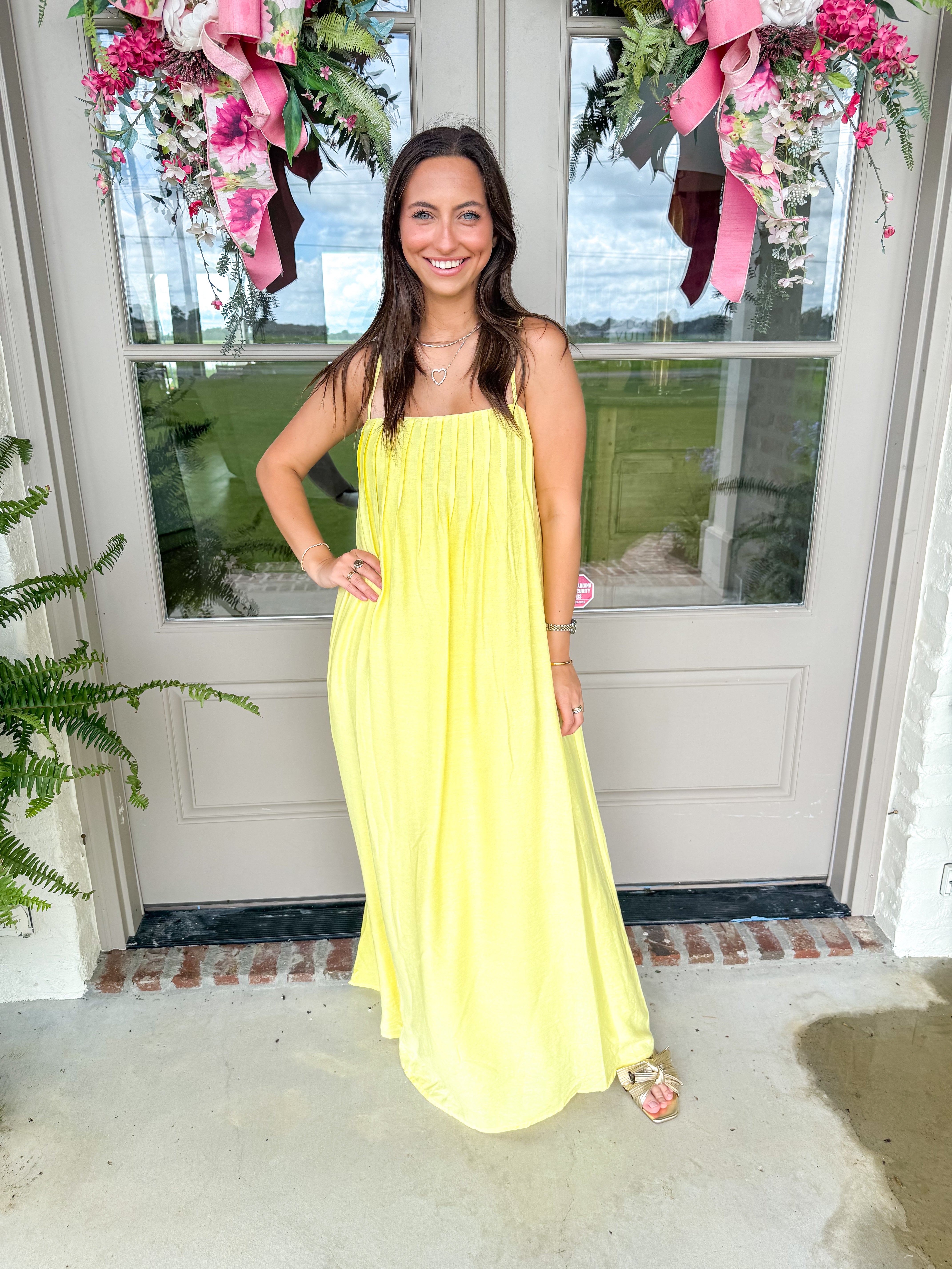 Sunshine & Sweet Tea Maxi Dress
