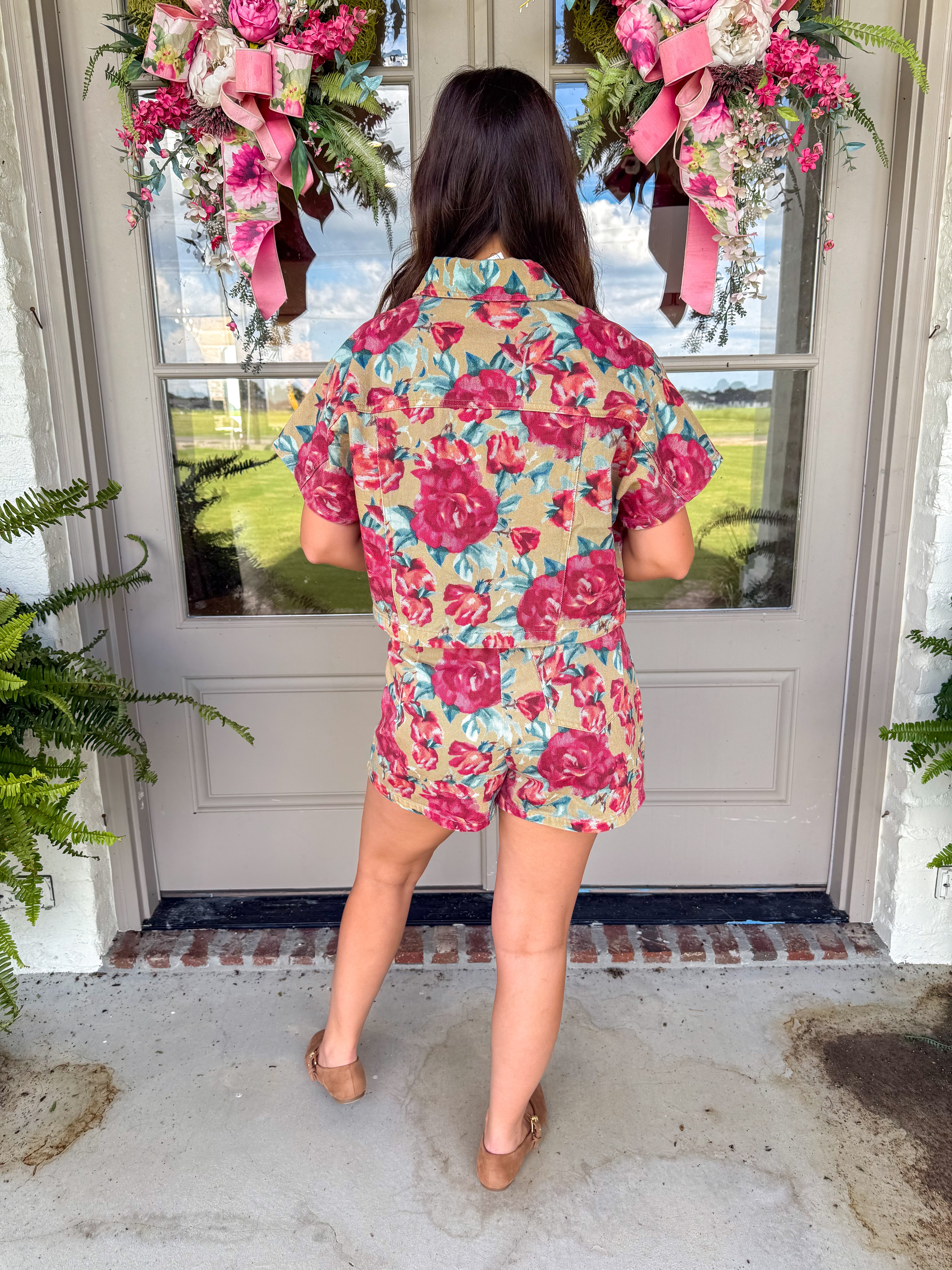 Rosewater Twill Two-Piece Set