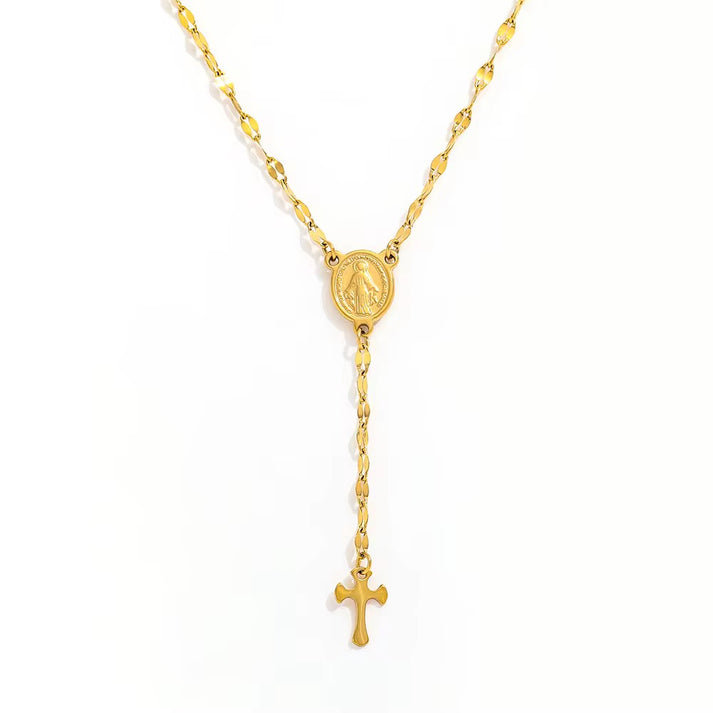 Faith Lariat Necklace