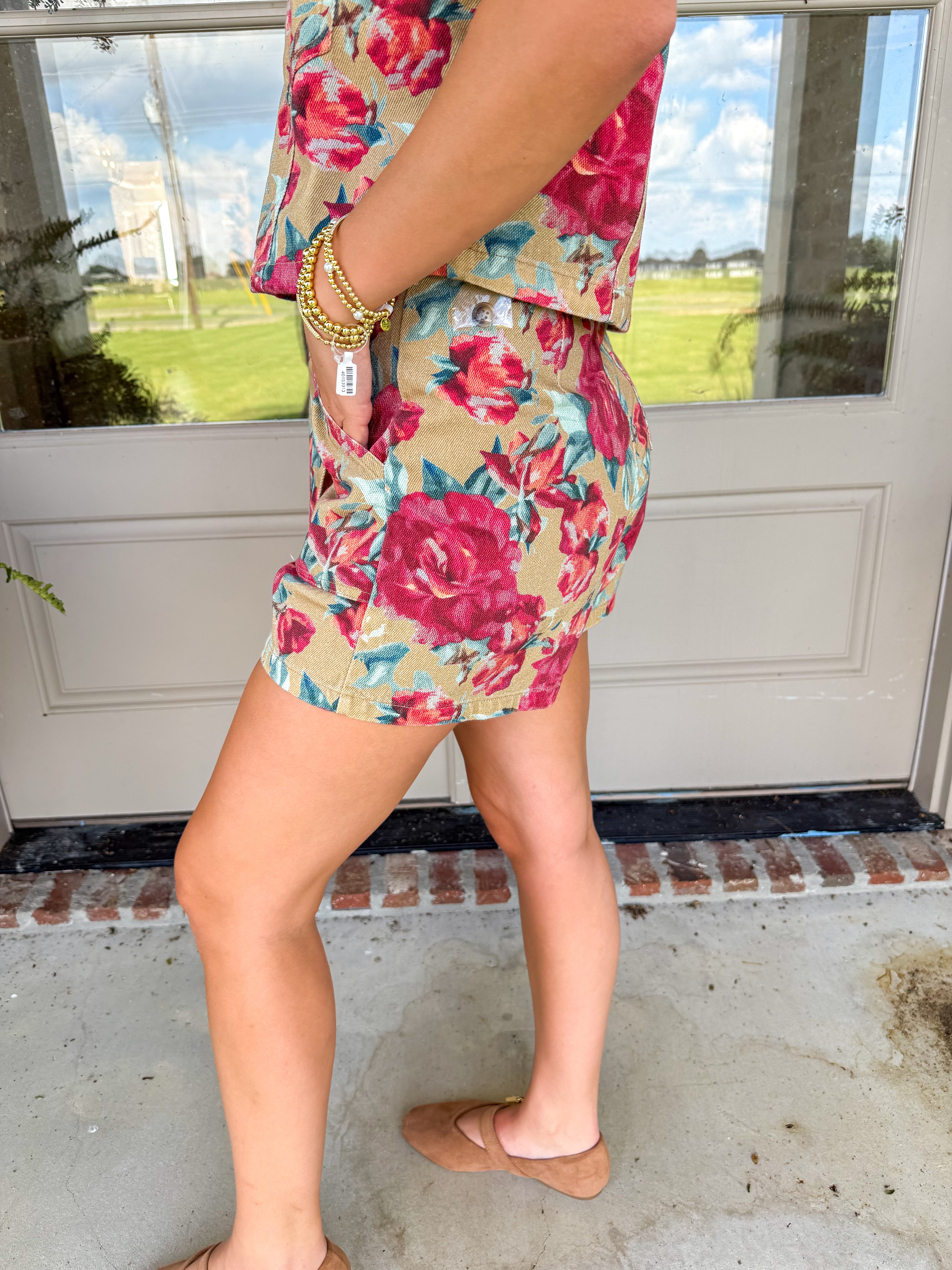 Rosewater Twill Two-Piece Set