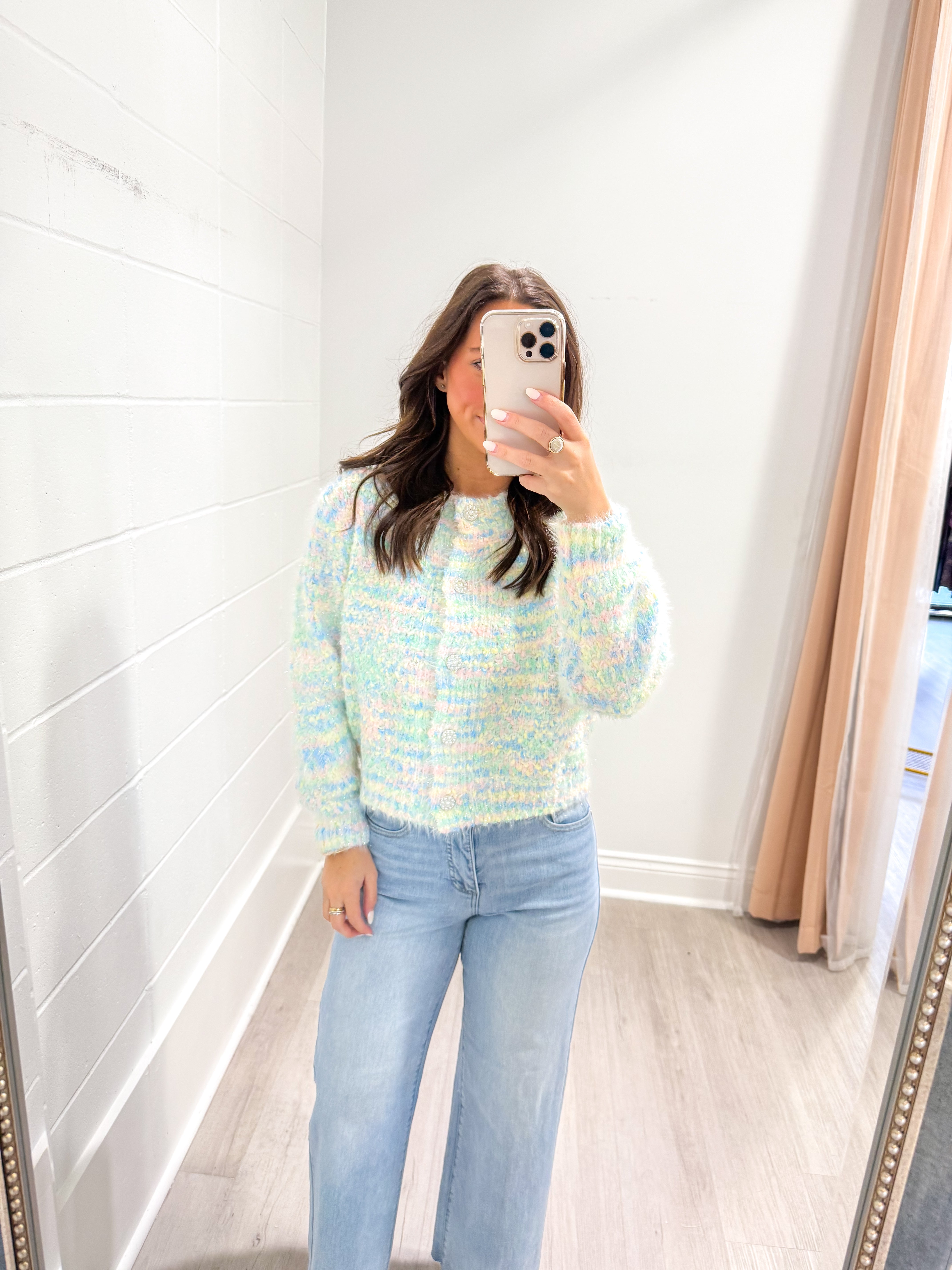 Mint Multi Sweater
