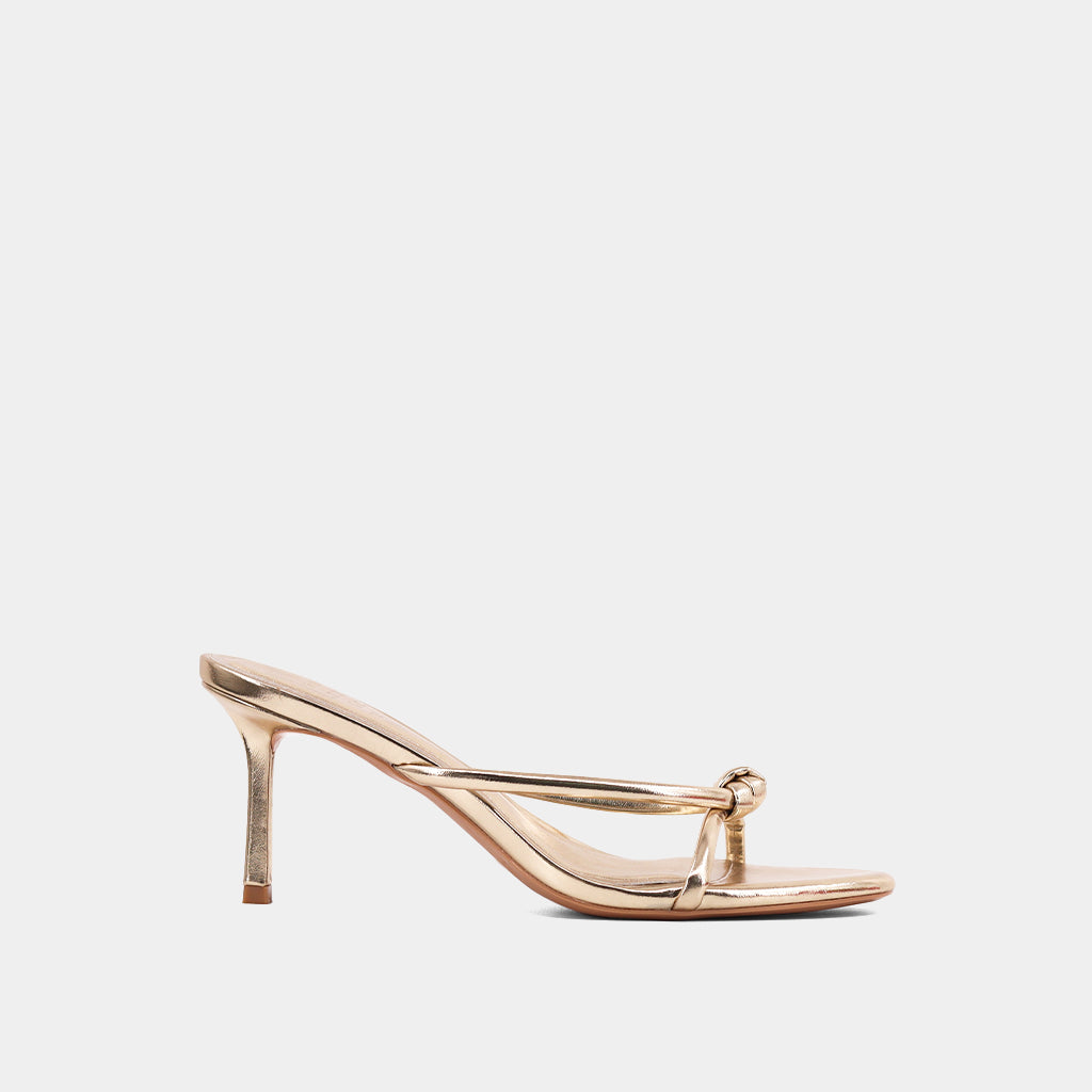 Heidi Gold Heels