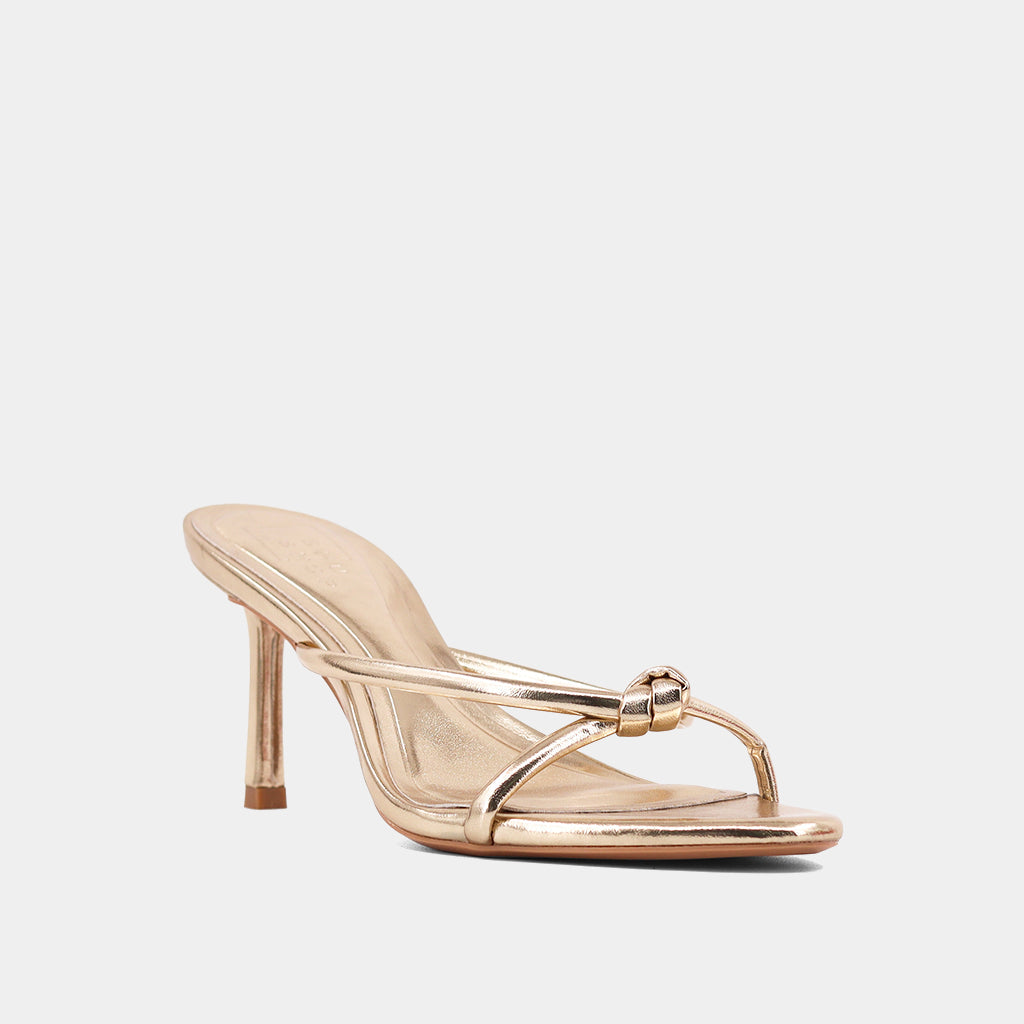 Heidi Gold Heels