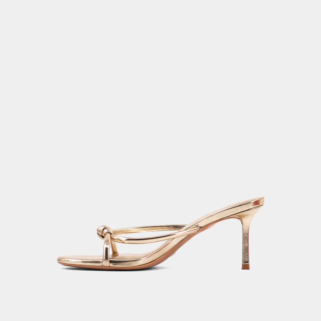 Heidi Gold Heels