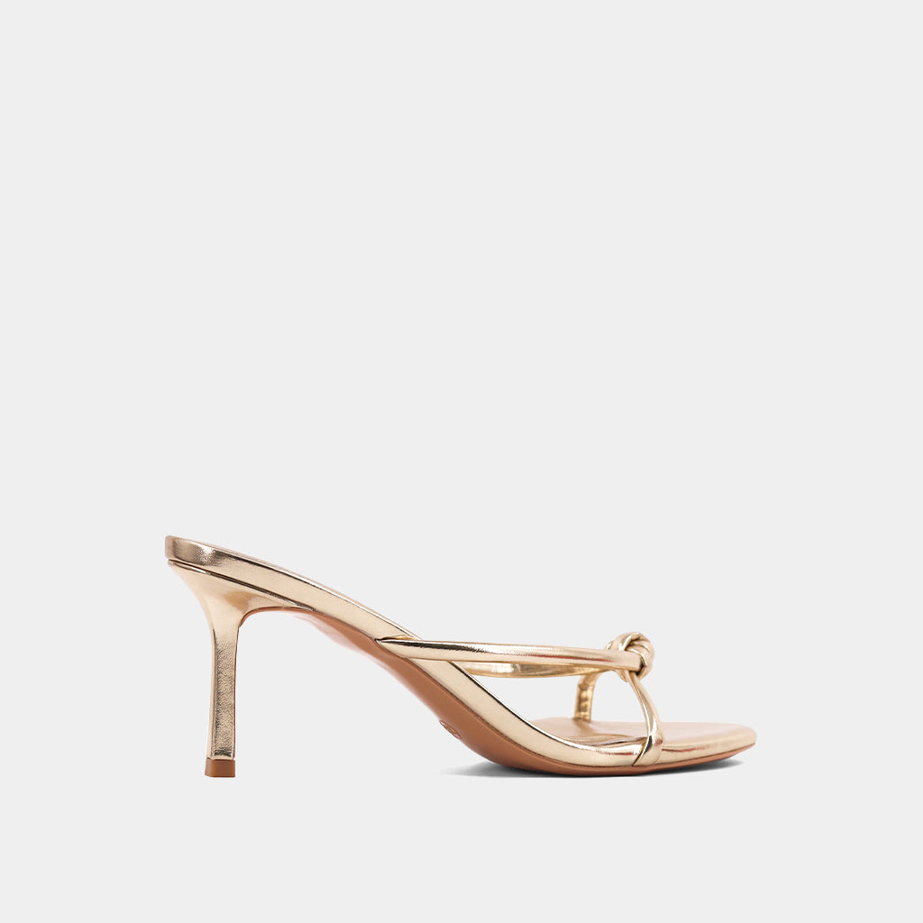 Heidi Gold Heels