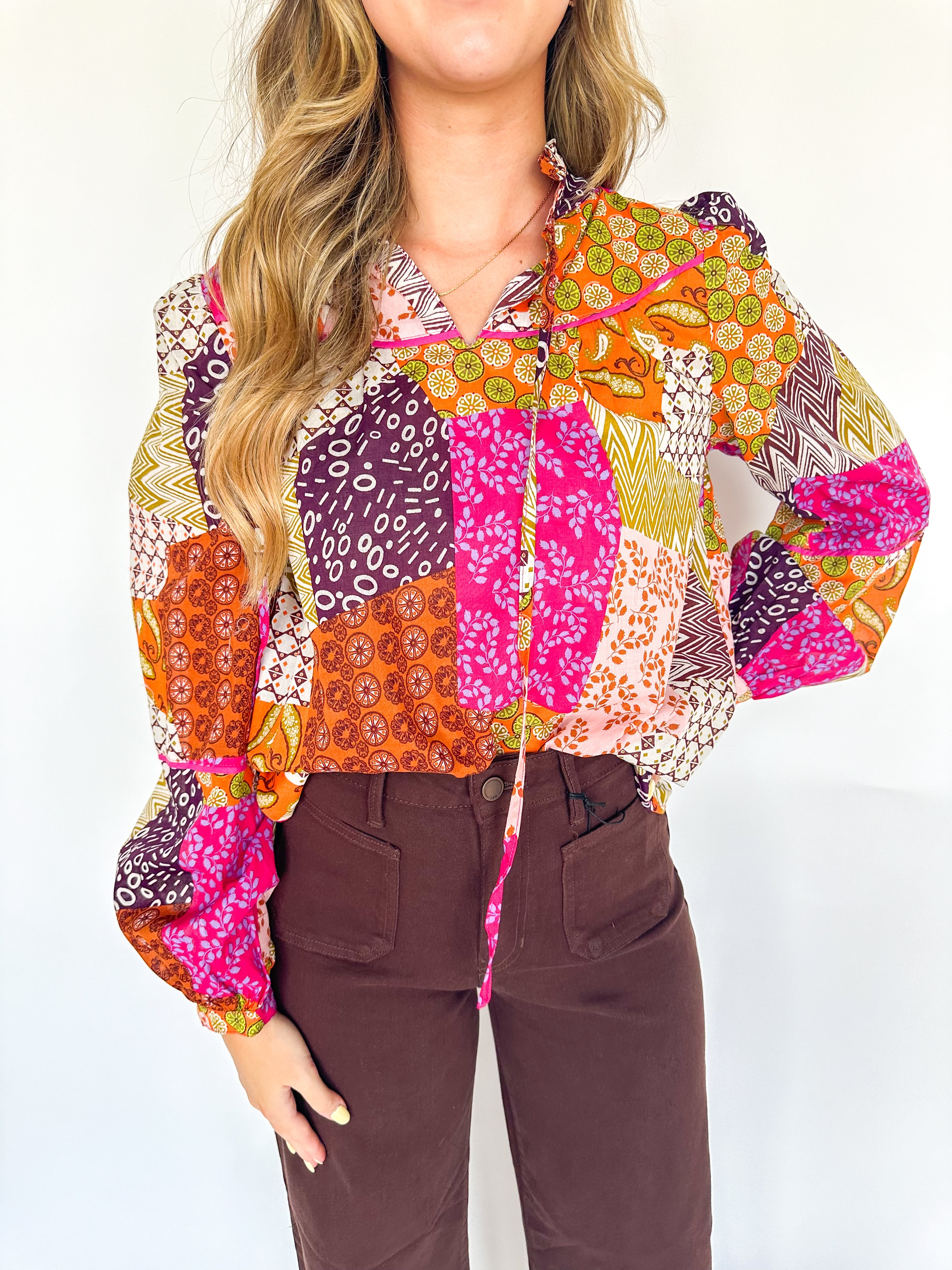 Patchwork Blouse