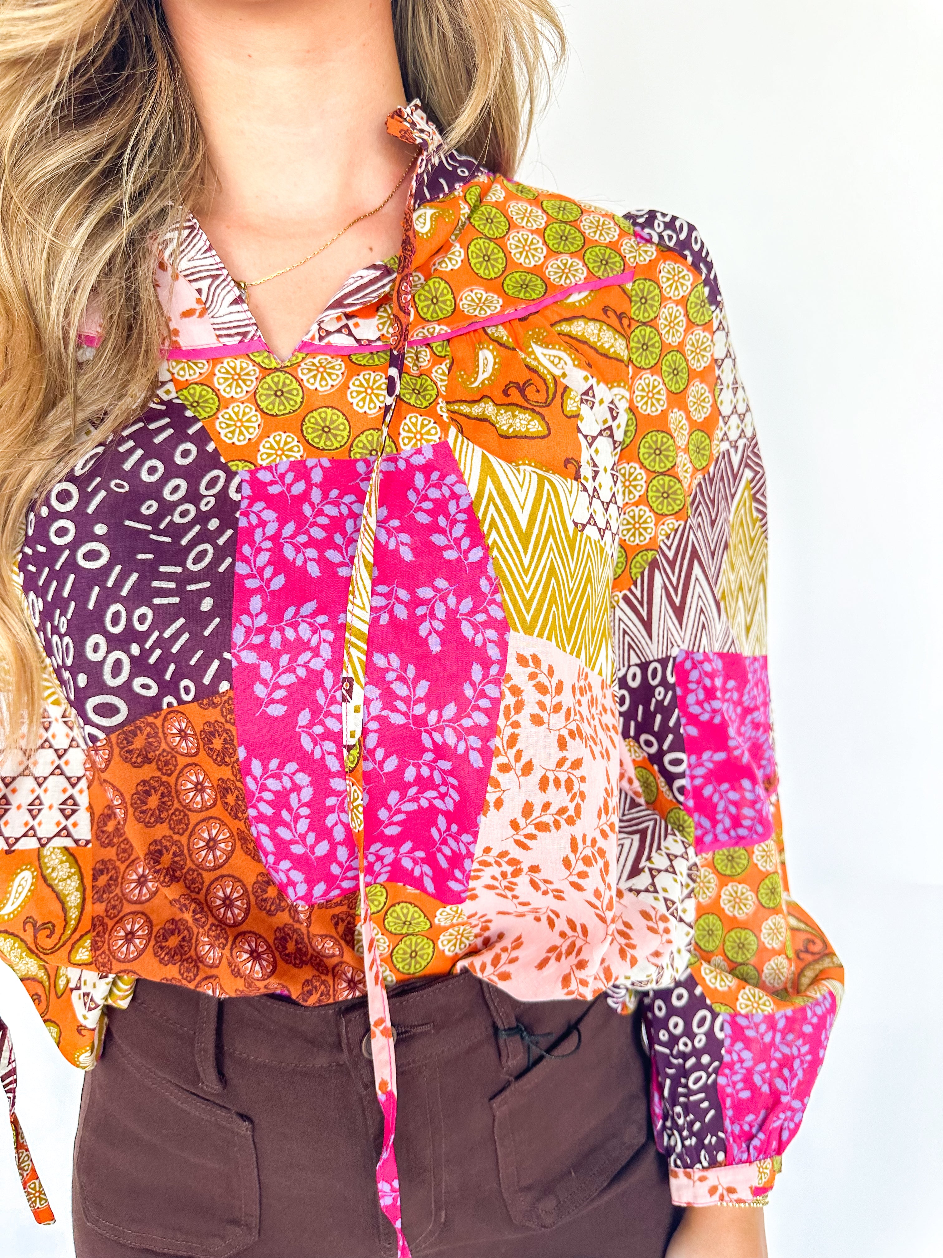 Patchwork Blouse