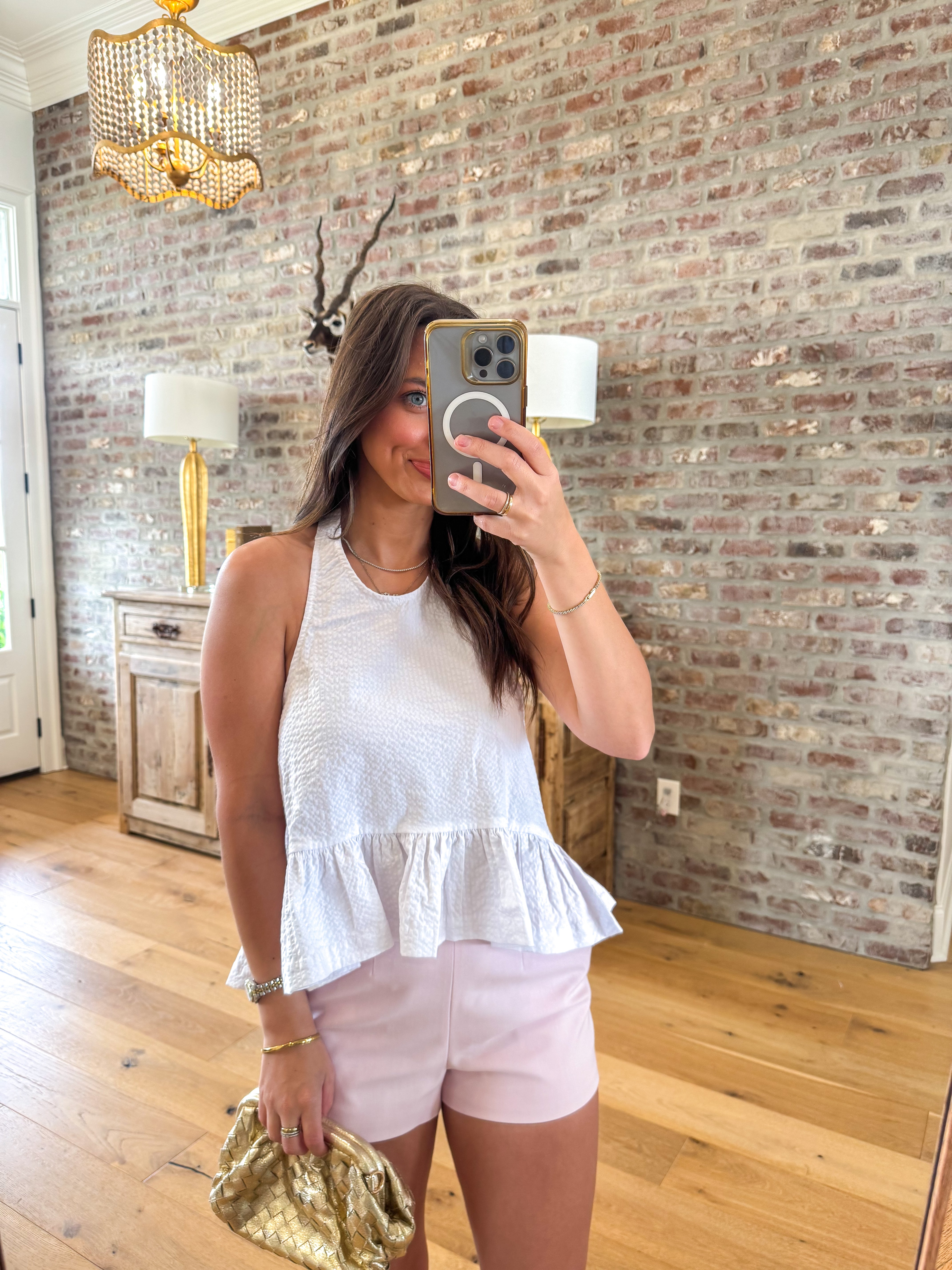 Cerise Top Antique White