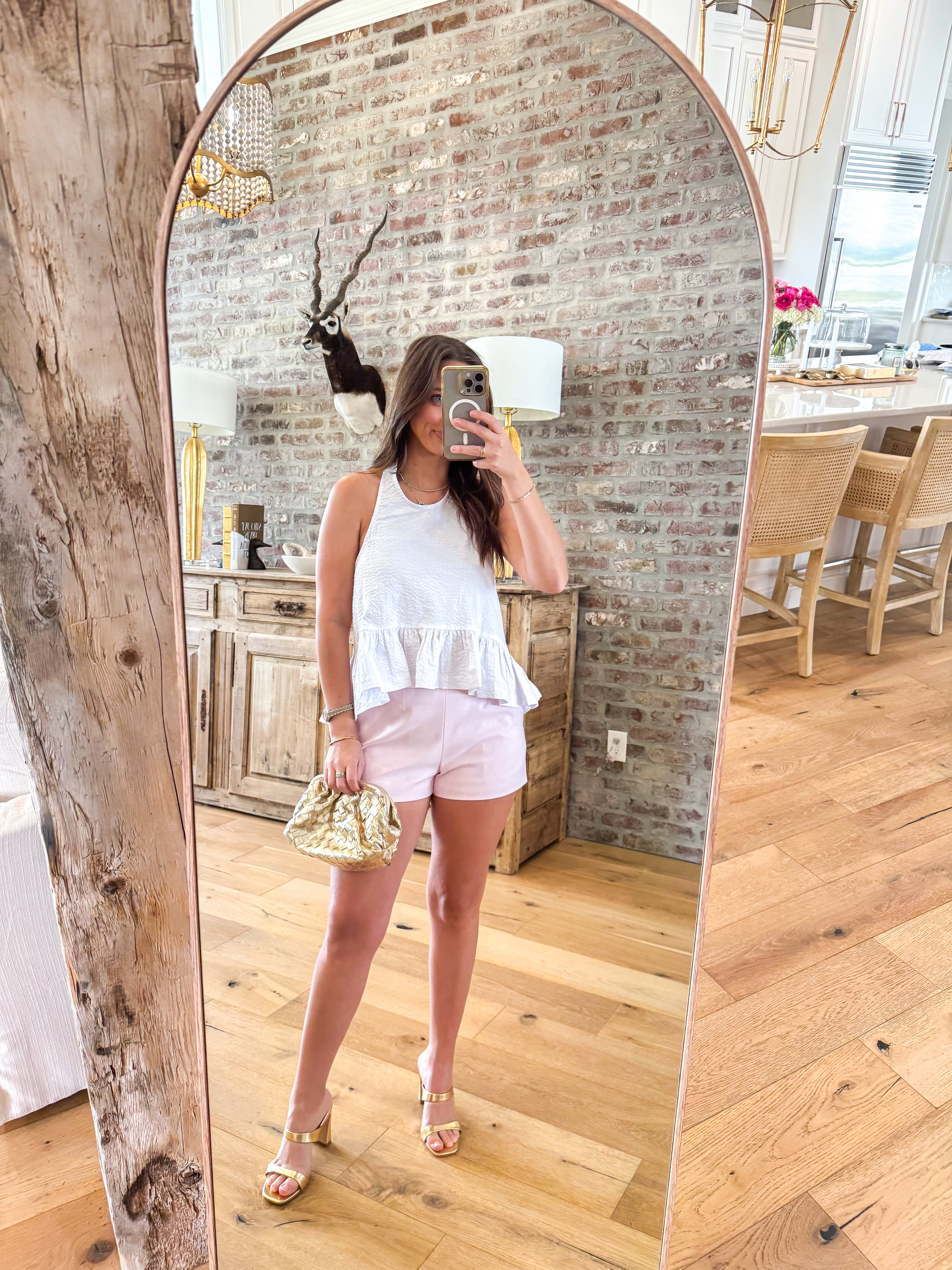 Cerise Top Antique White