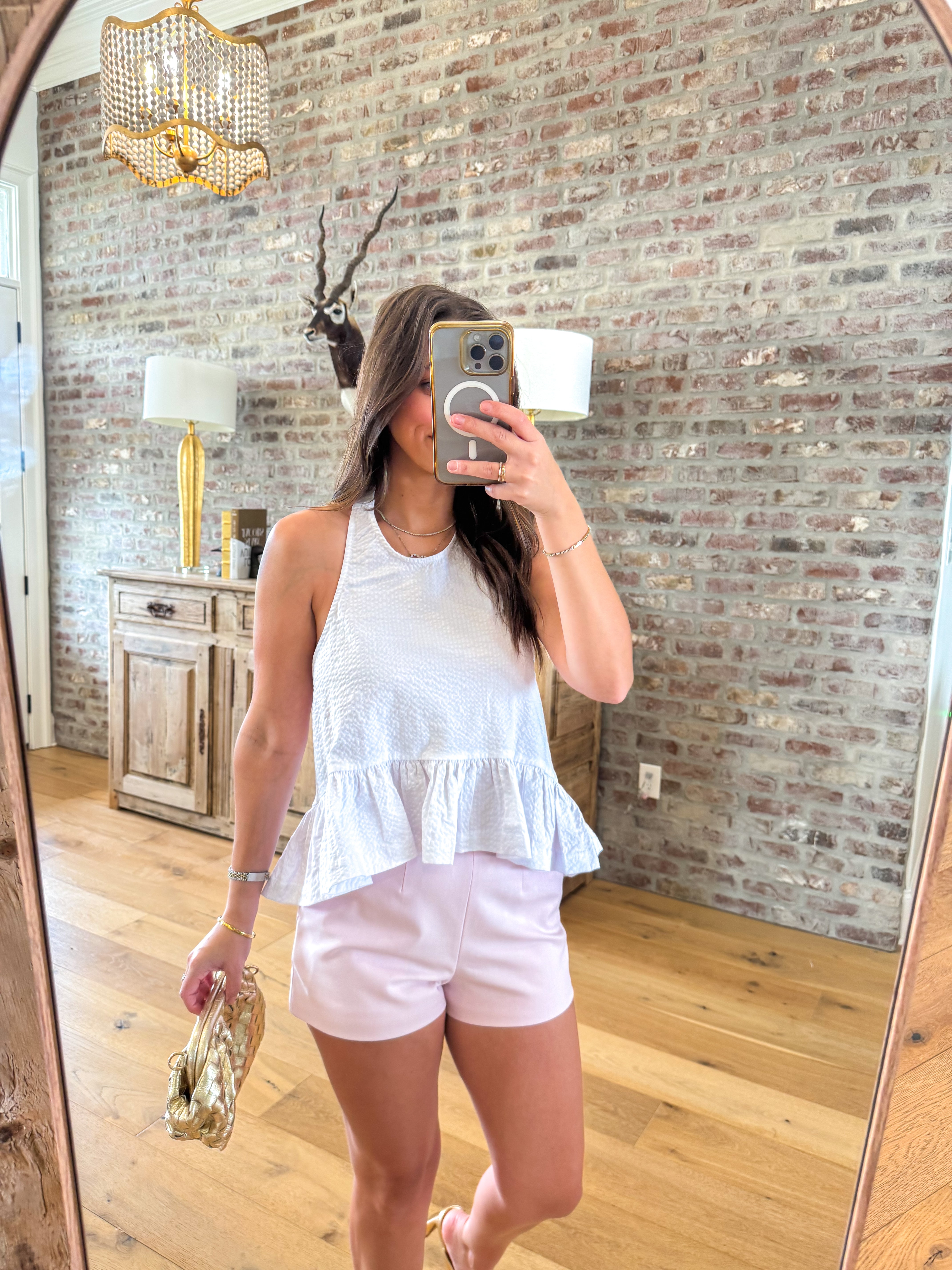 Cerise Top Antique White