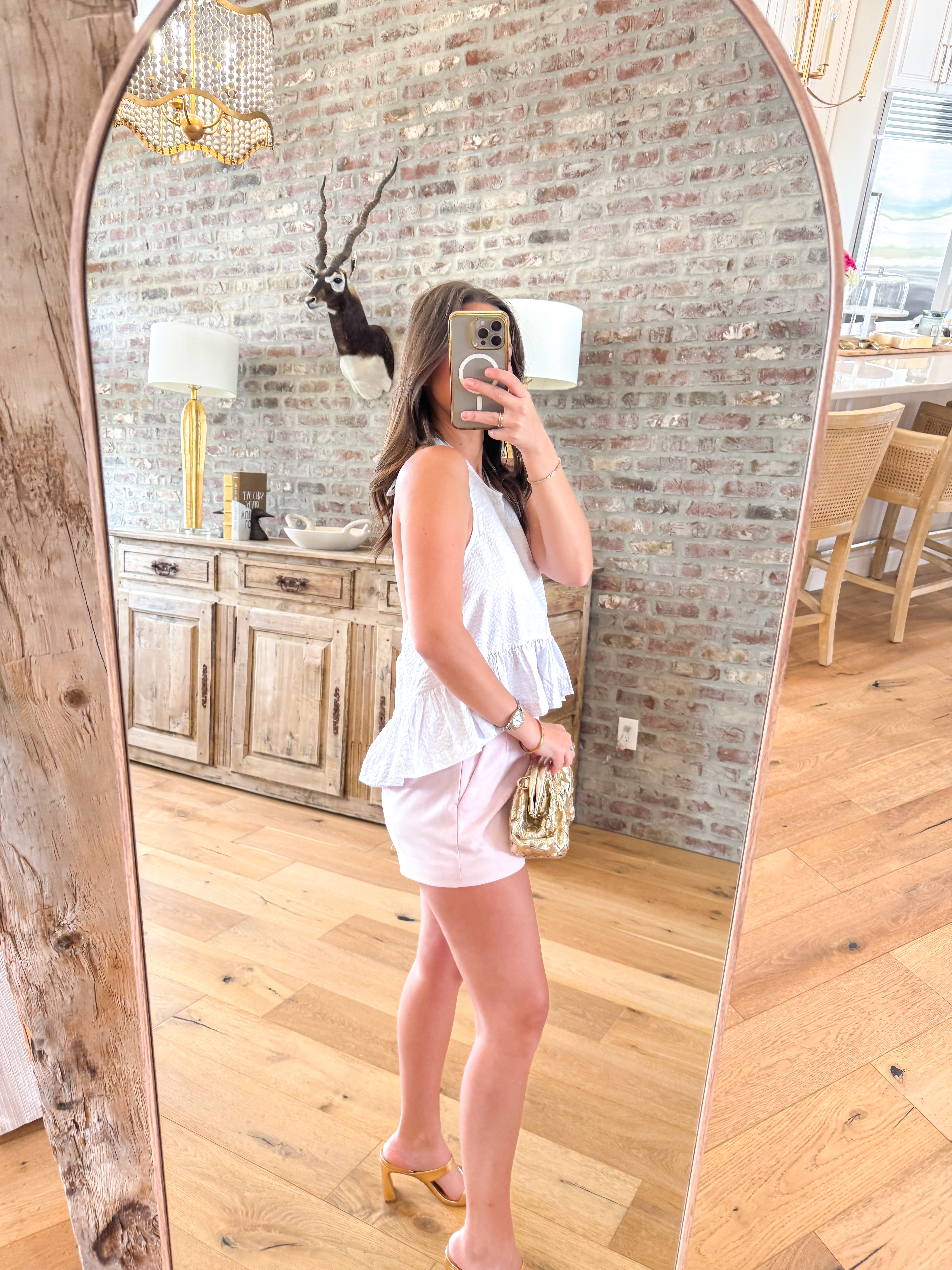 Cerise Top Antique White