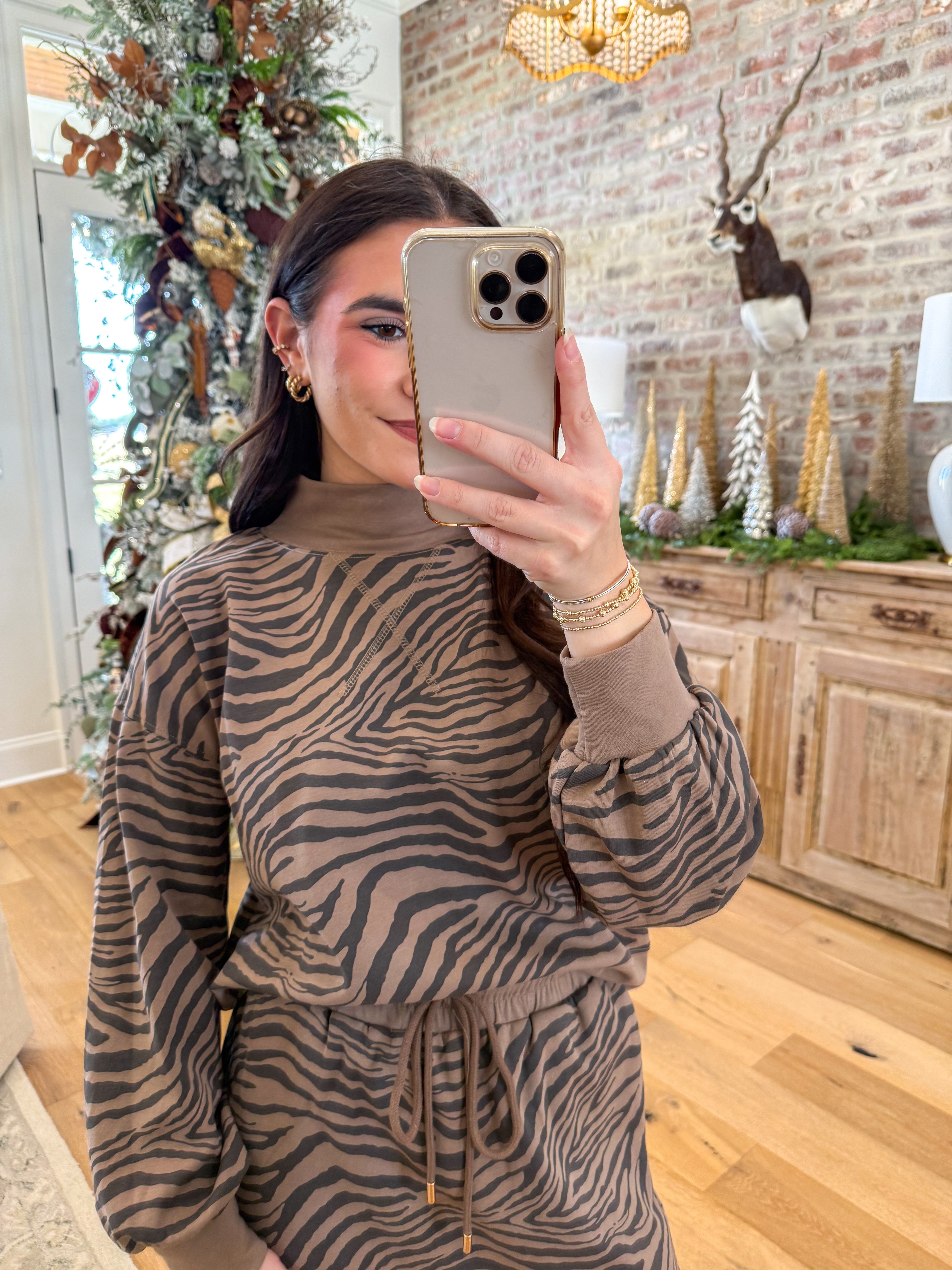 Mocha Wild Side Zebra Set