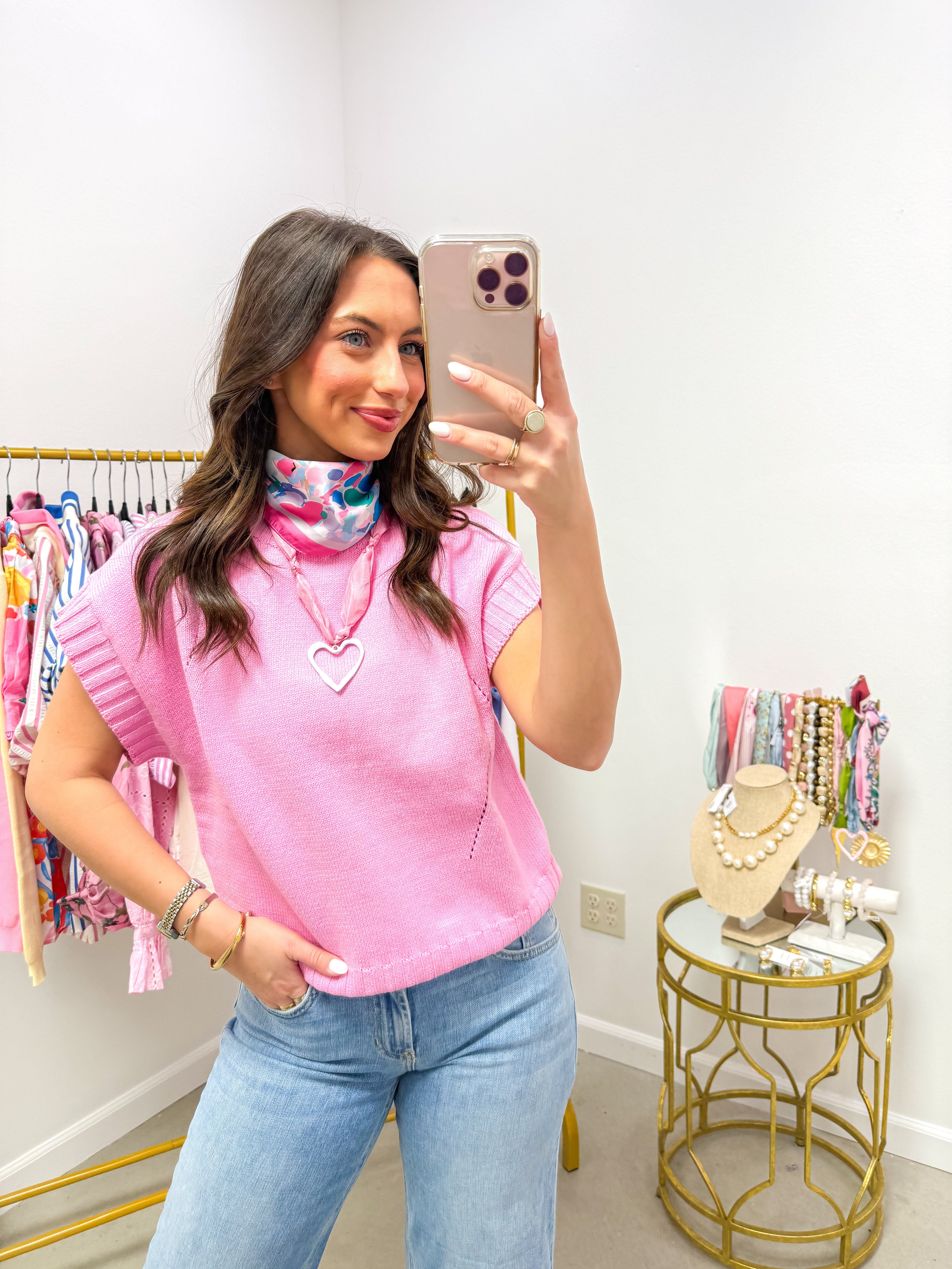 Light Pink Comfort Crew