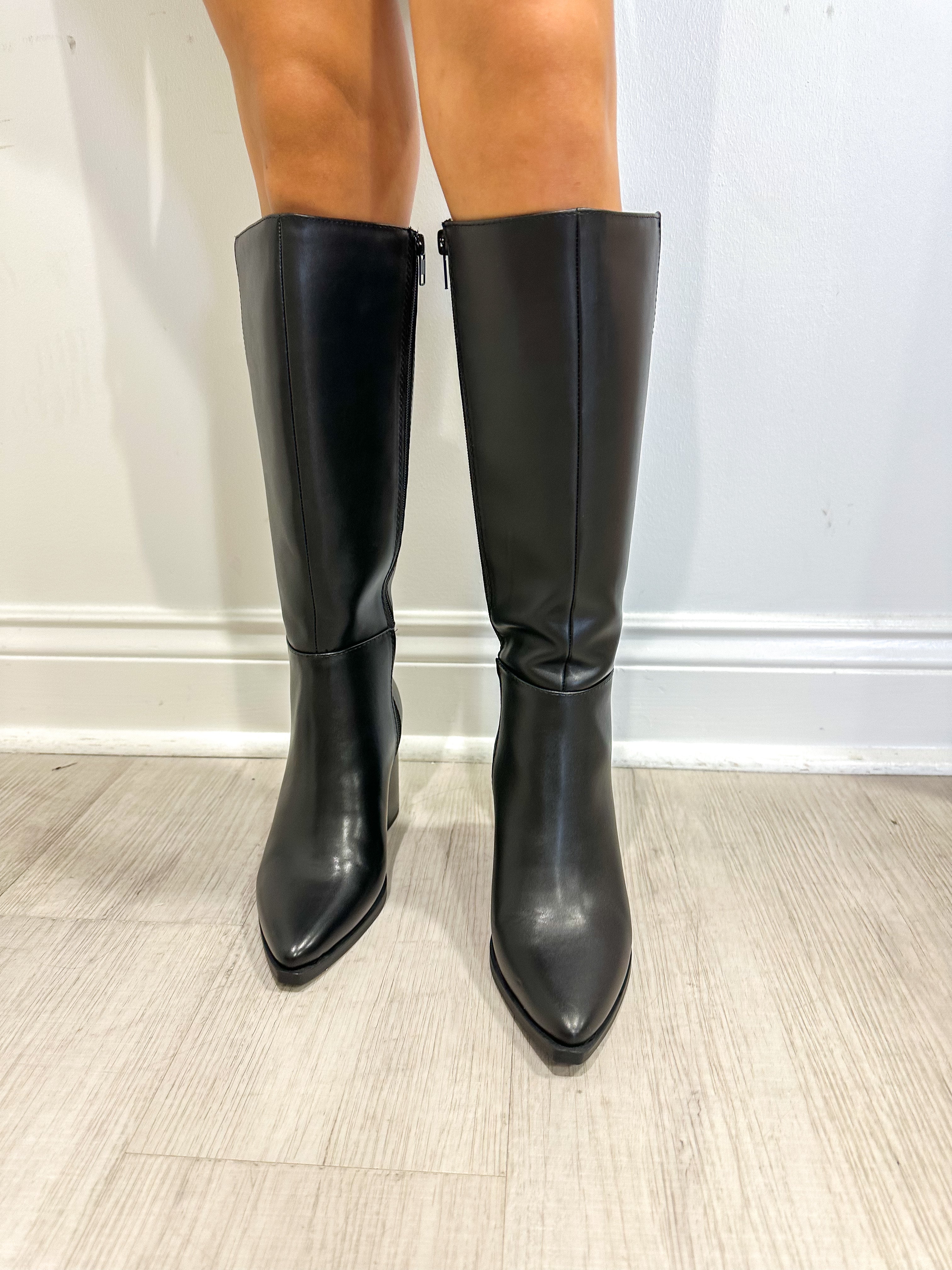 Vapor Black Dress Boots