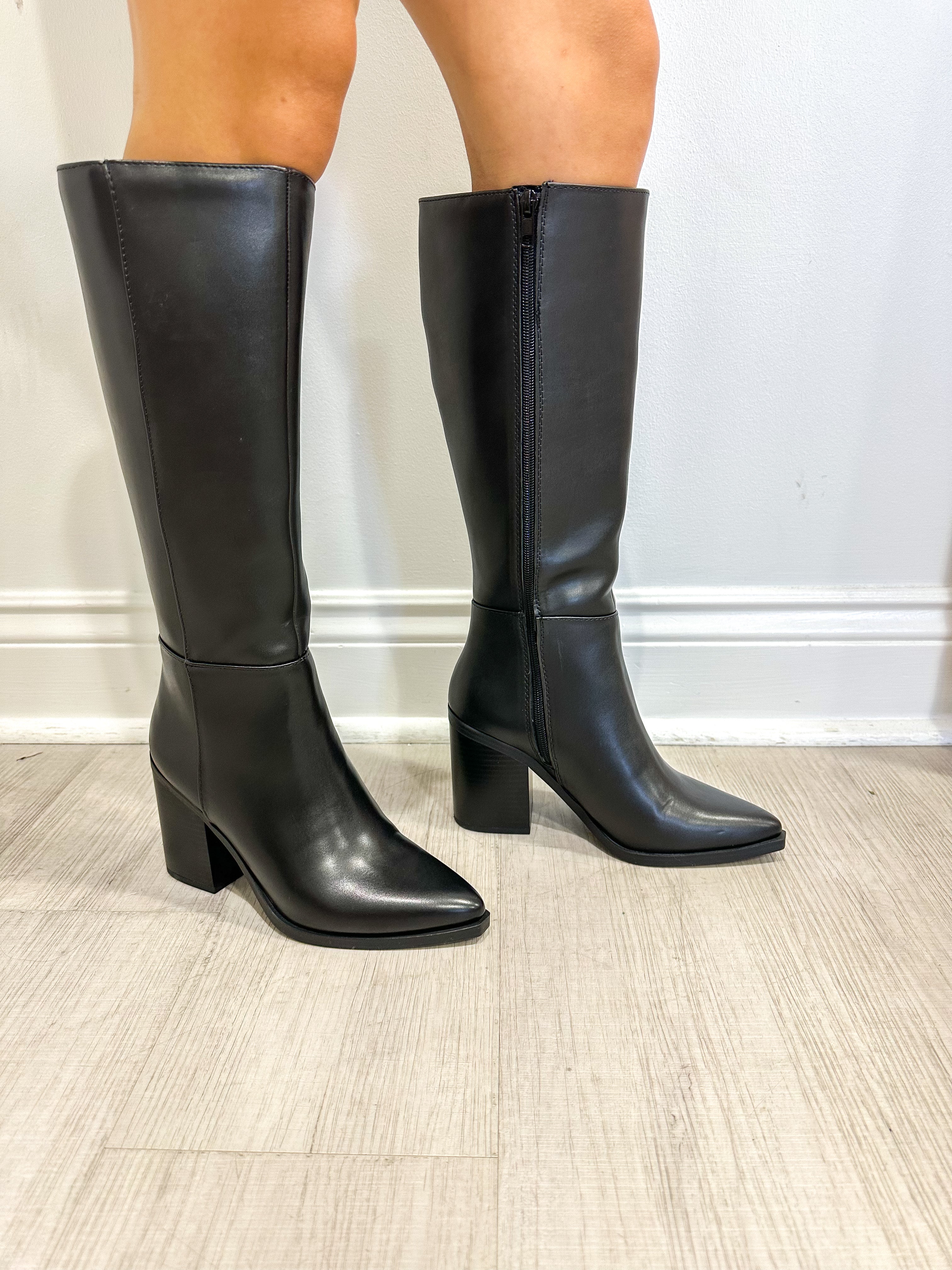 Vapor Black Dress Boots