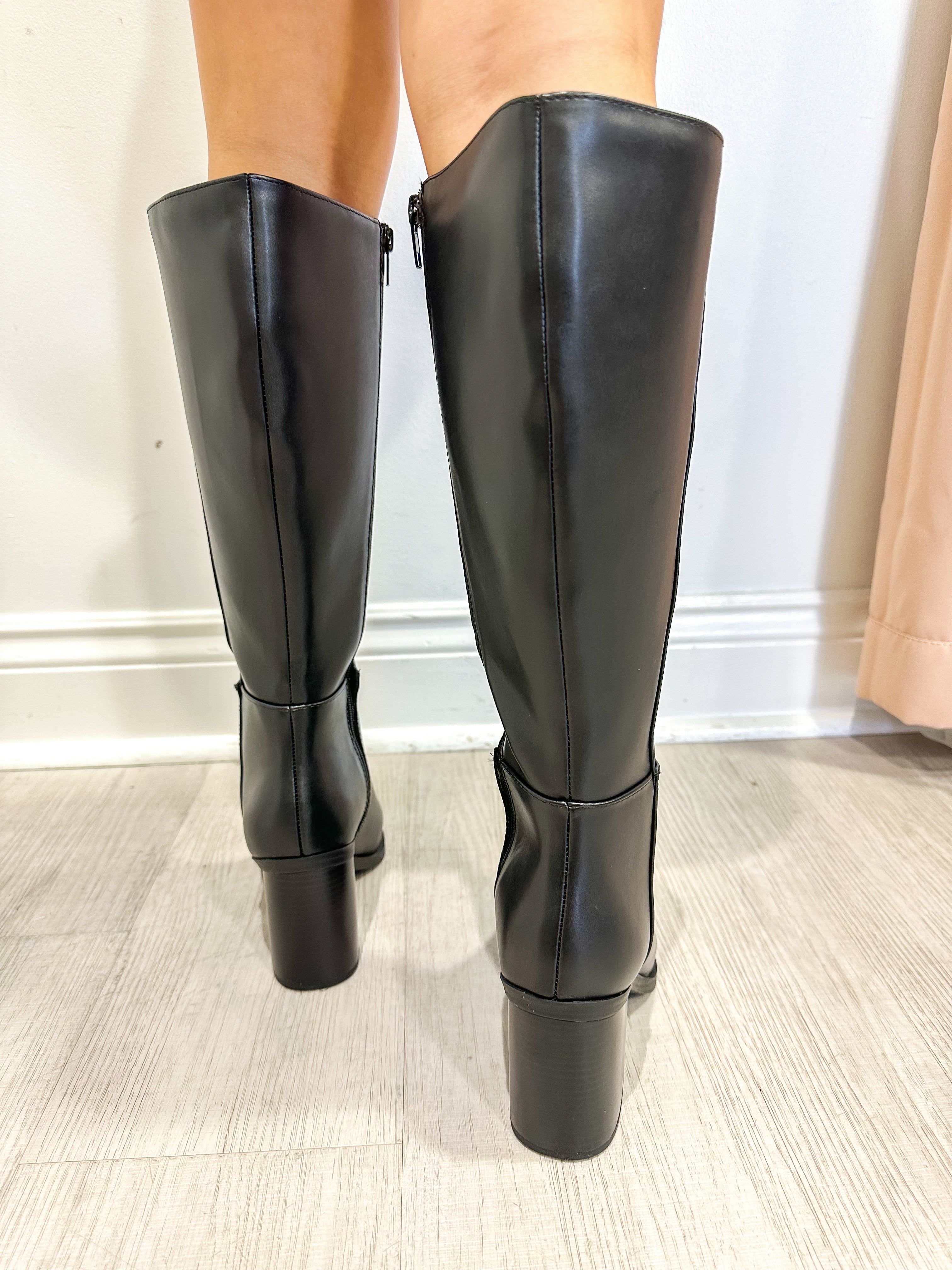 Vapor Black Dress Boots