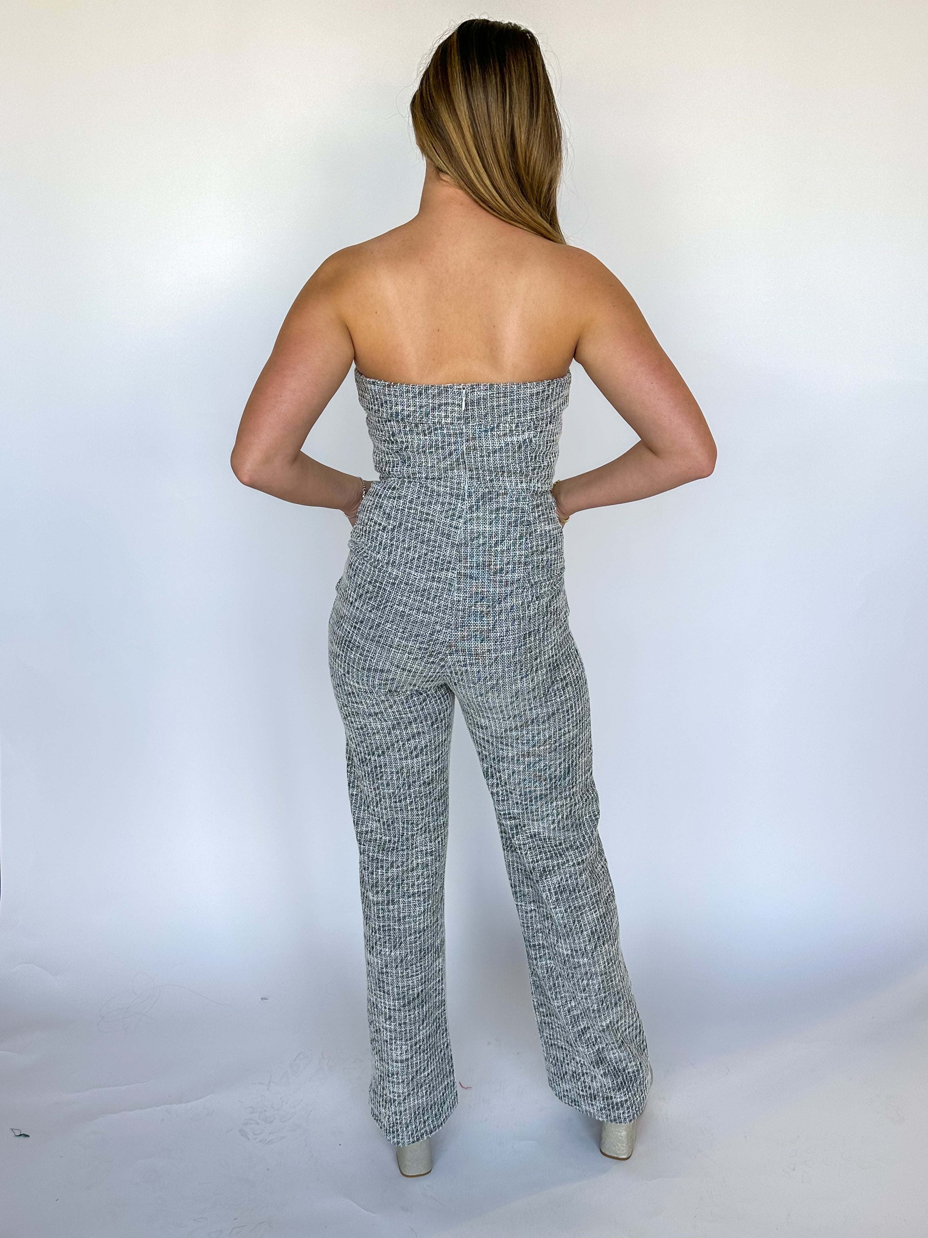 Tweed Jumpsuit