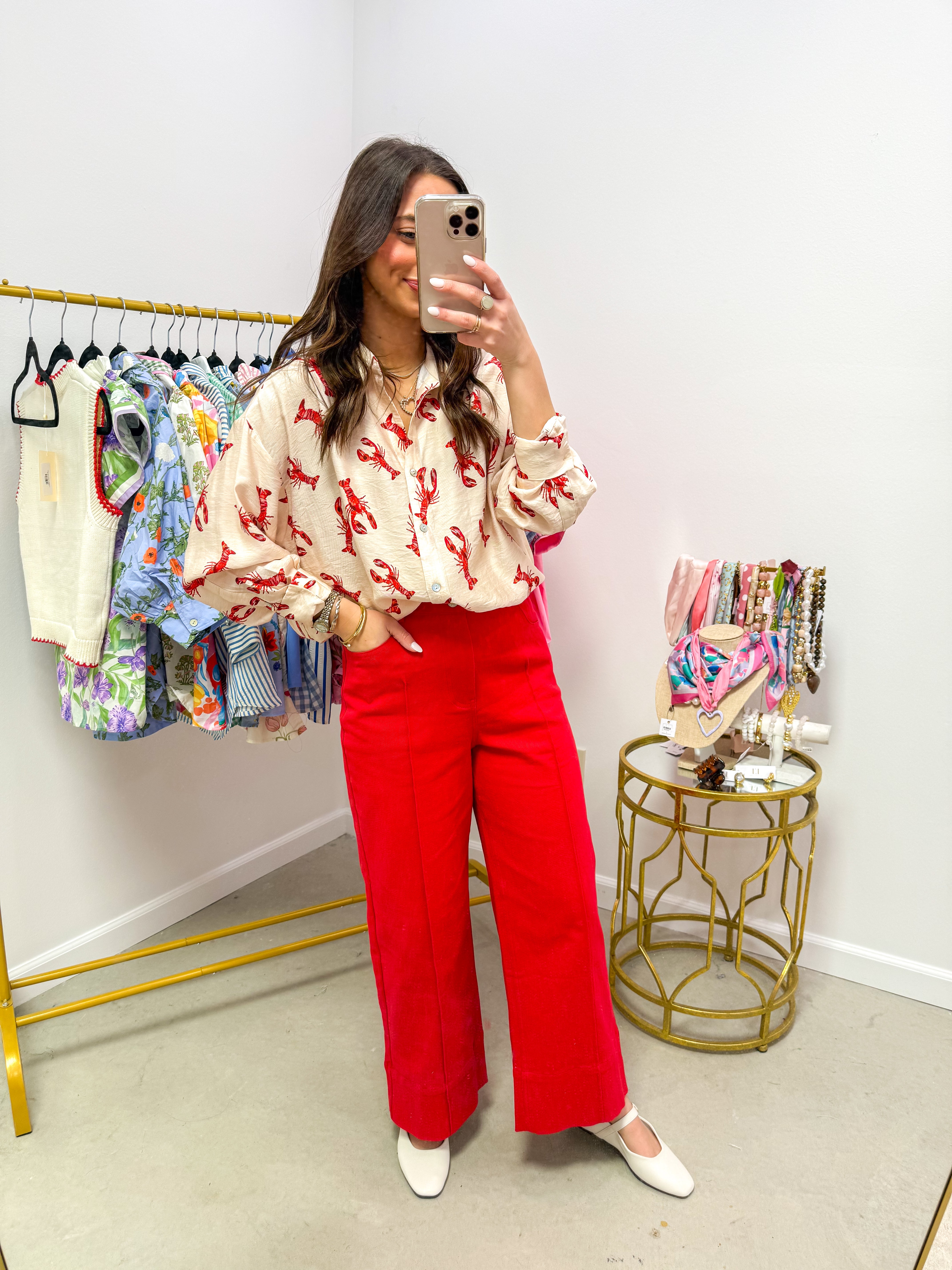 Crawfish Season Blouse