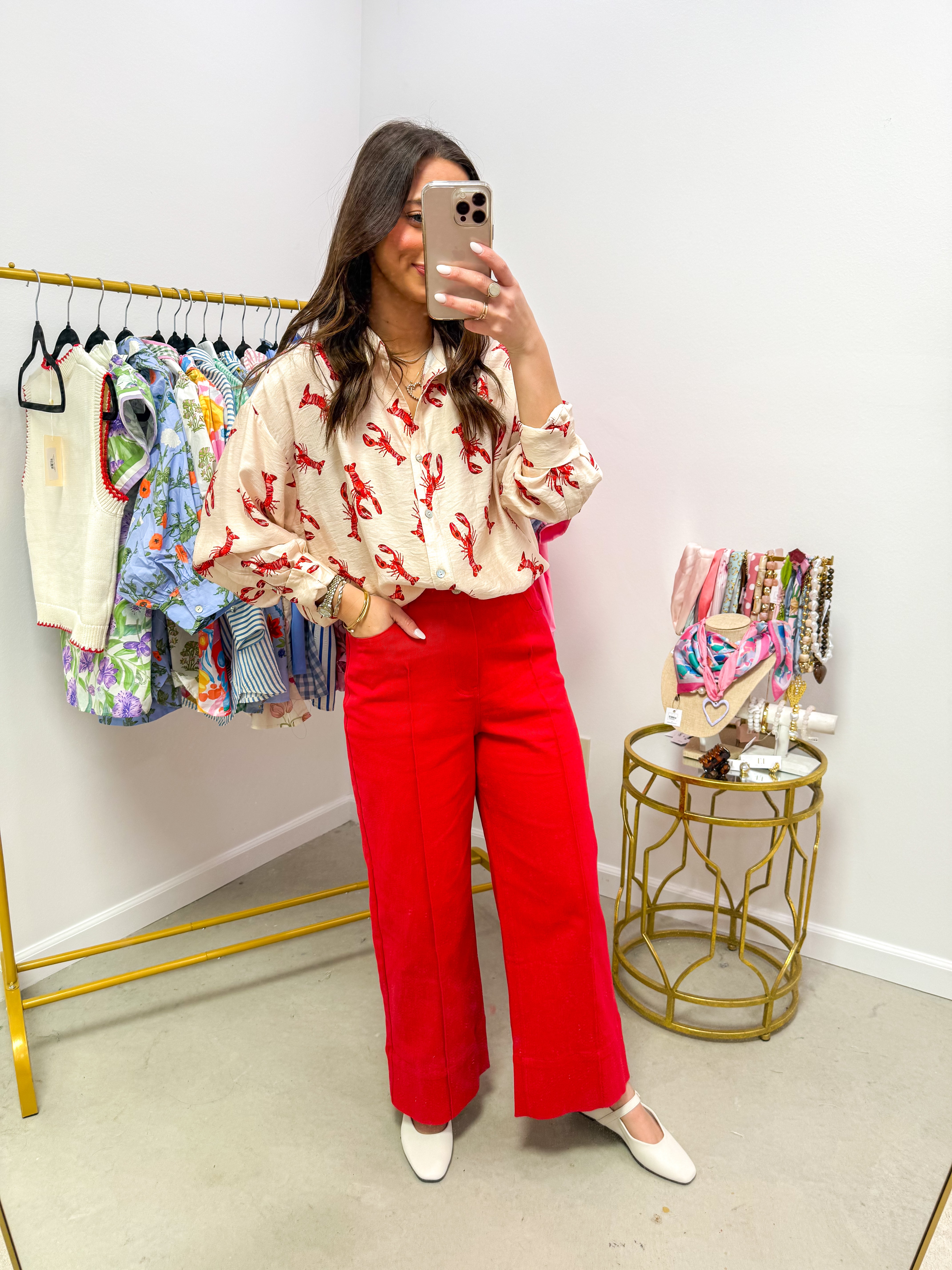 Crawfish Season Blouse