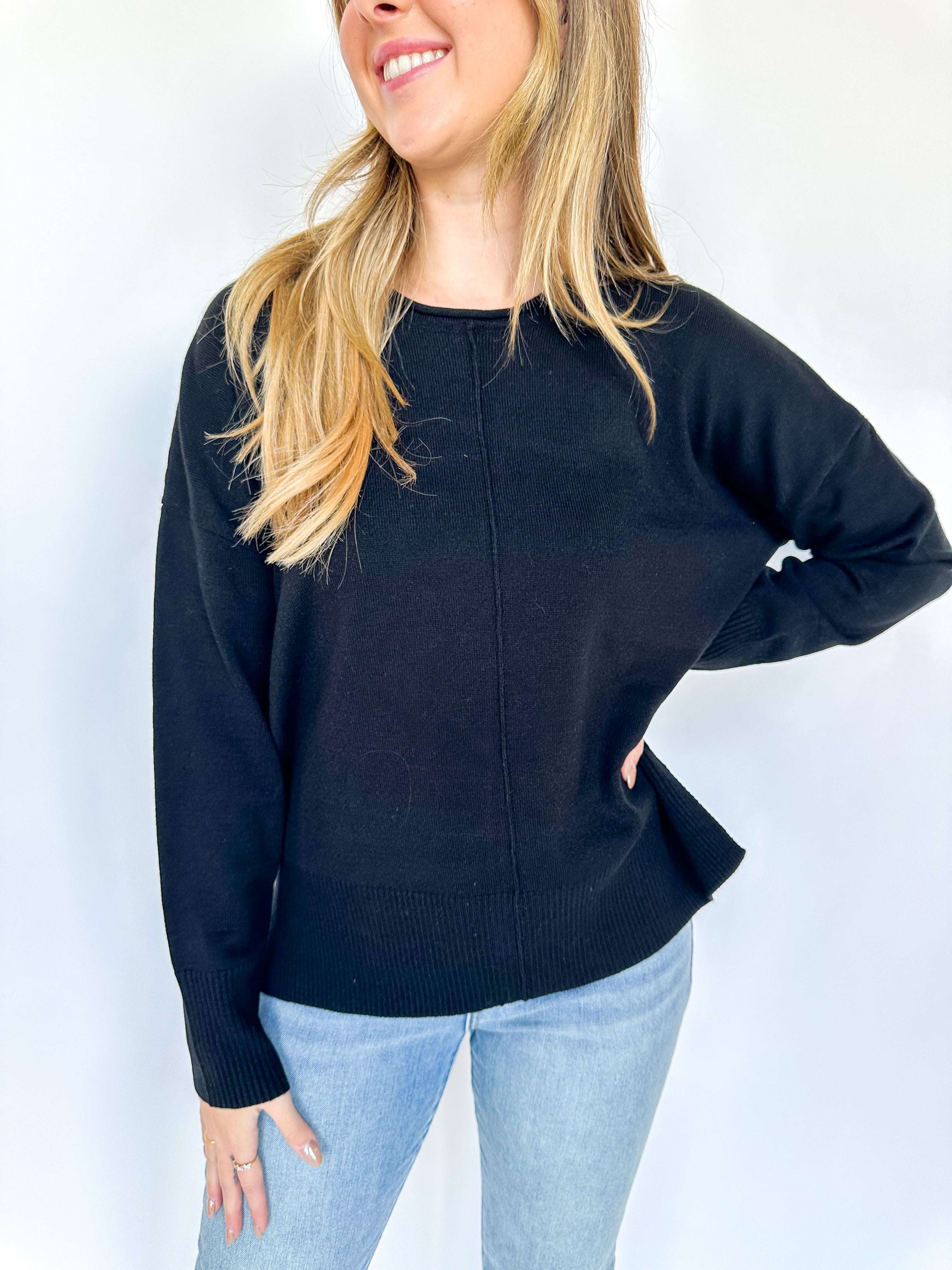 Simple Black Sweater