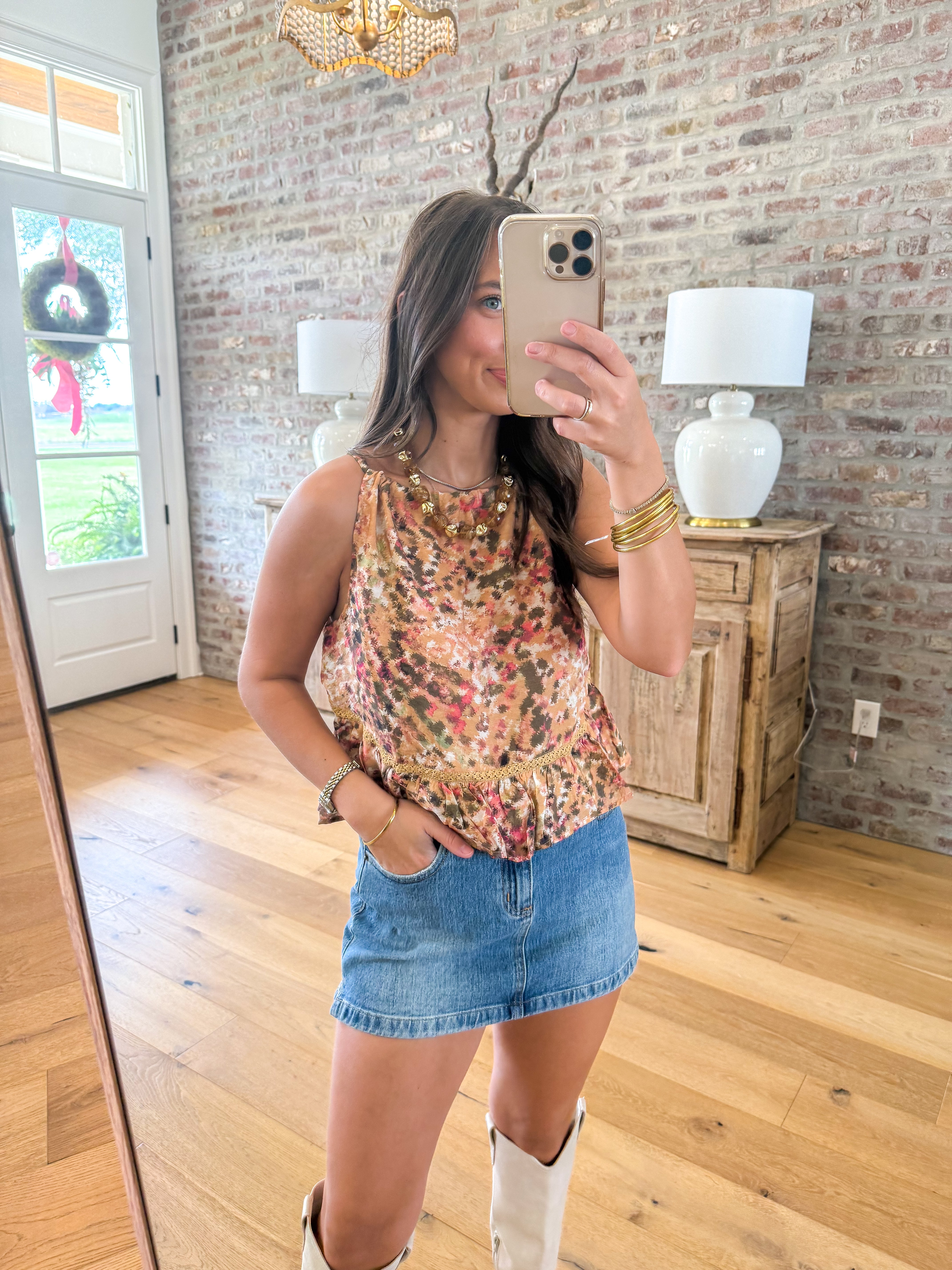 Sunset Canyon Halter Top