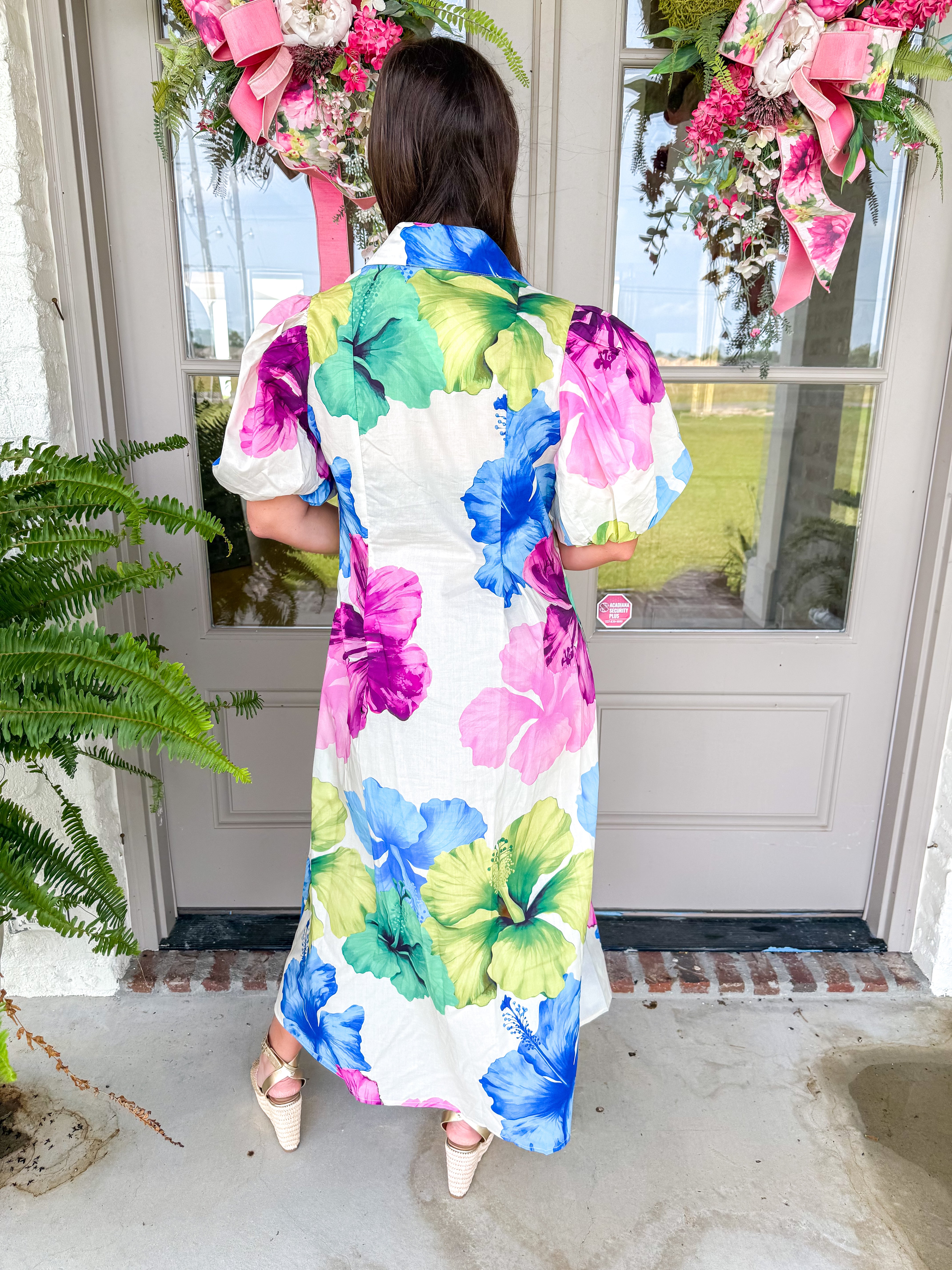 Rosewater Romance Floral Maxi