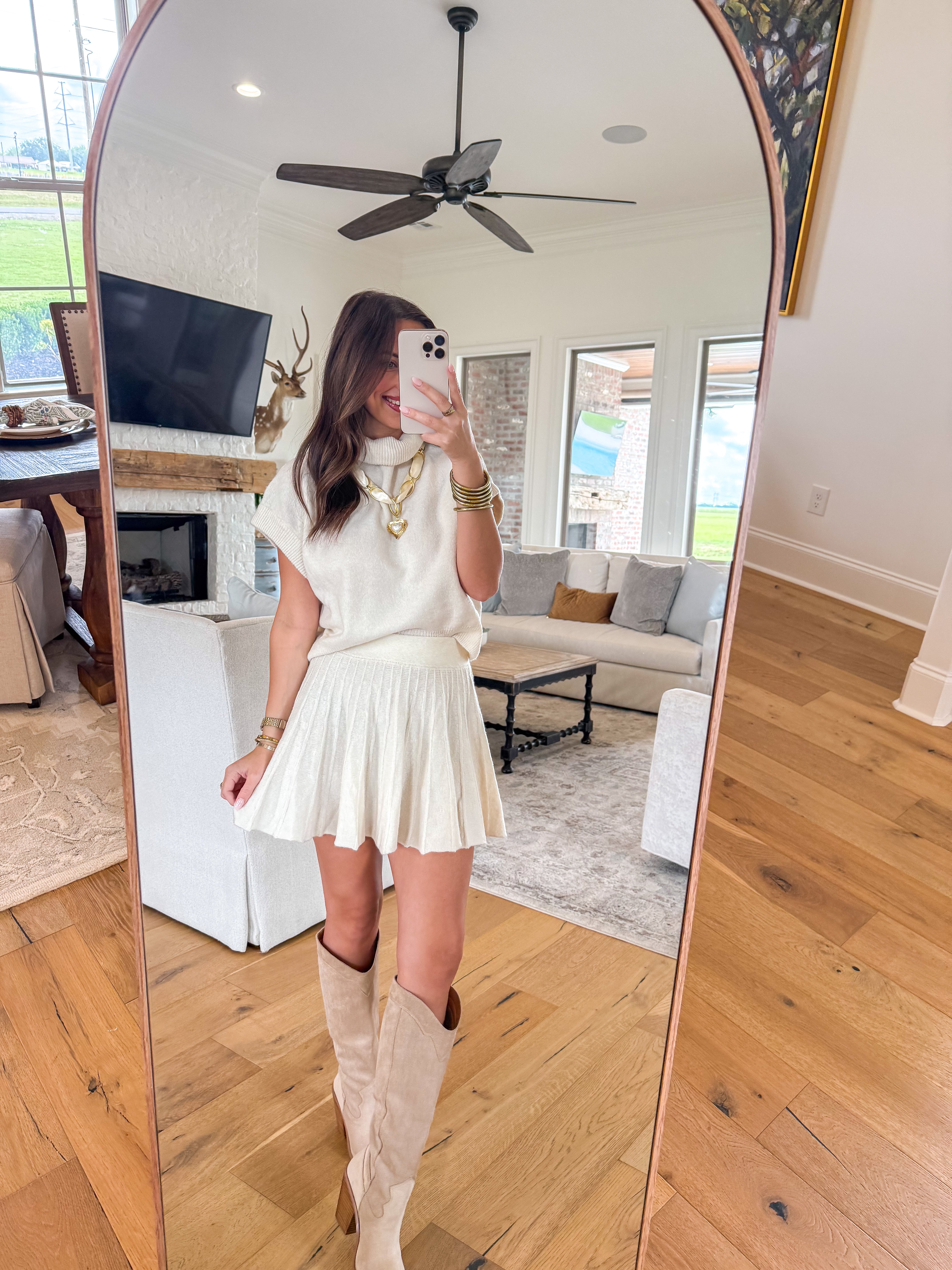 Liora Sweater Set Cream