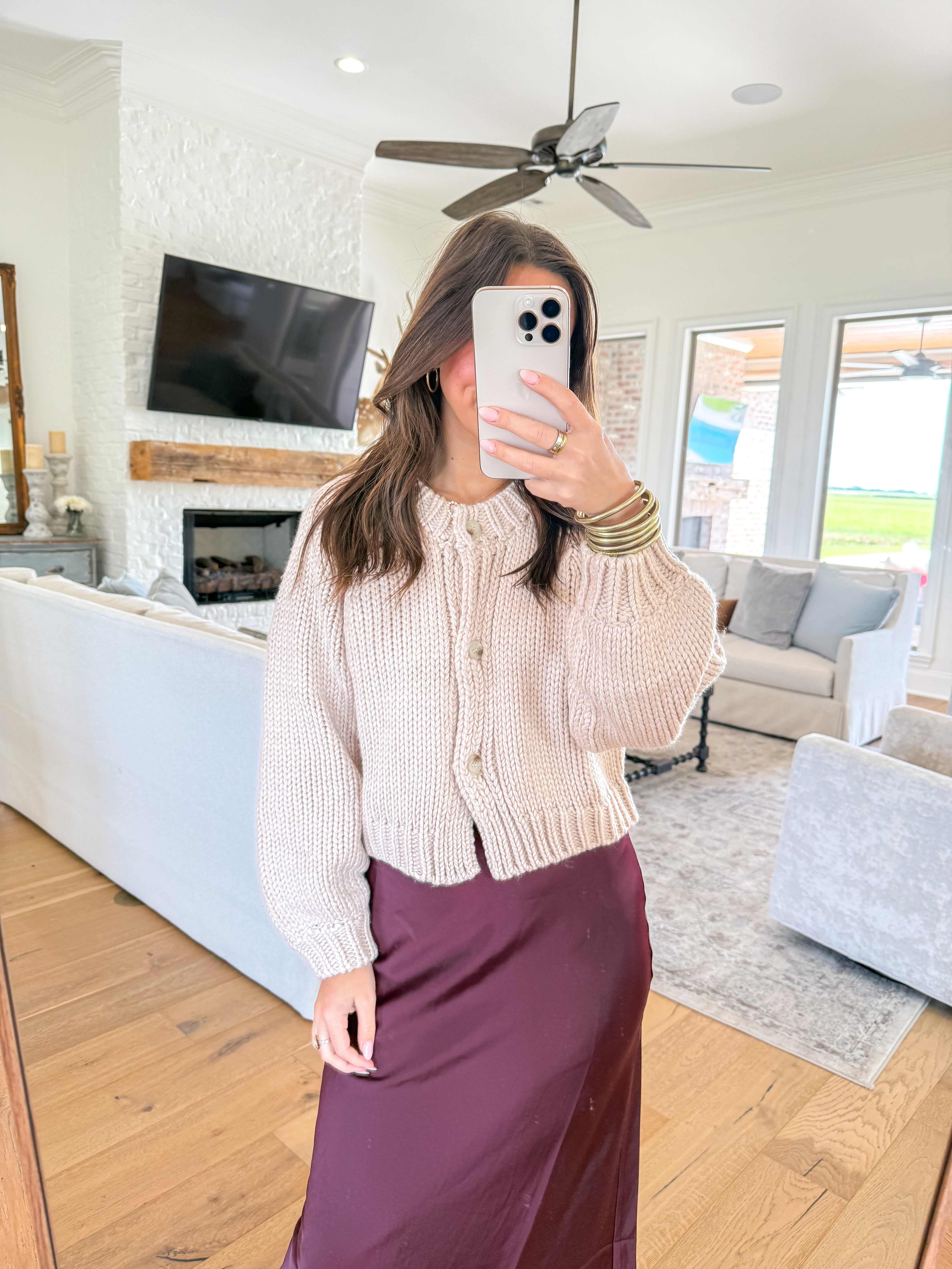 Dance More Buttoned Cardigan