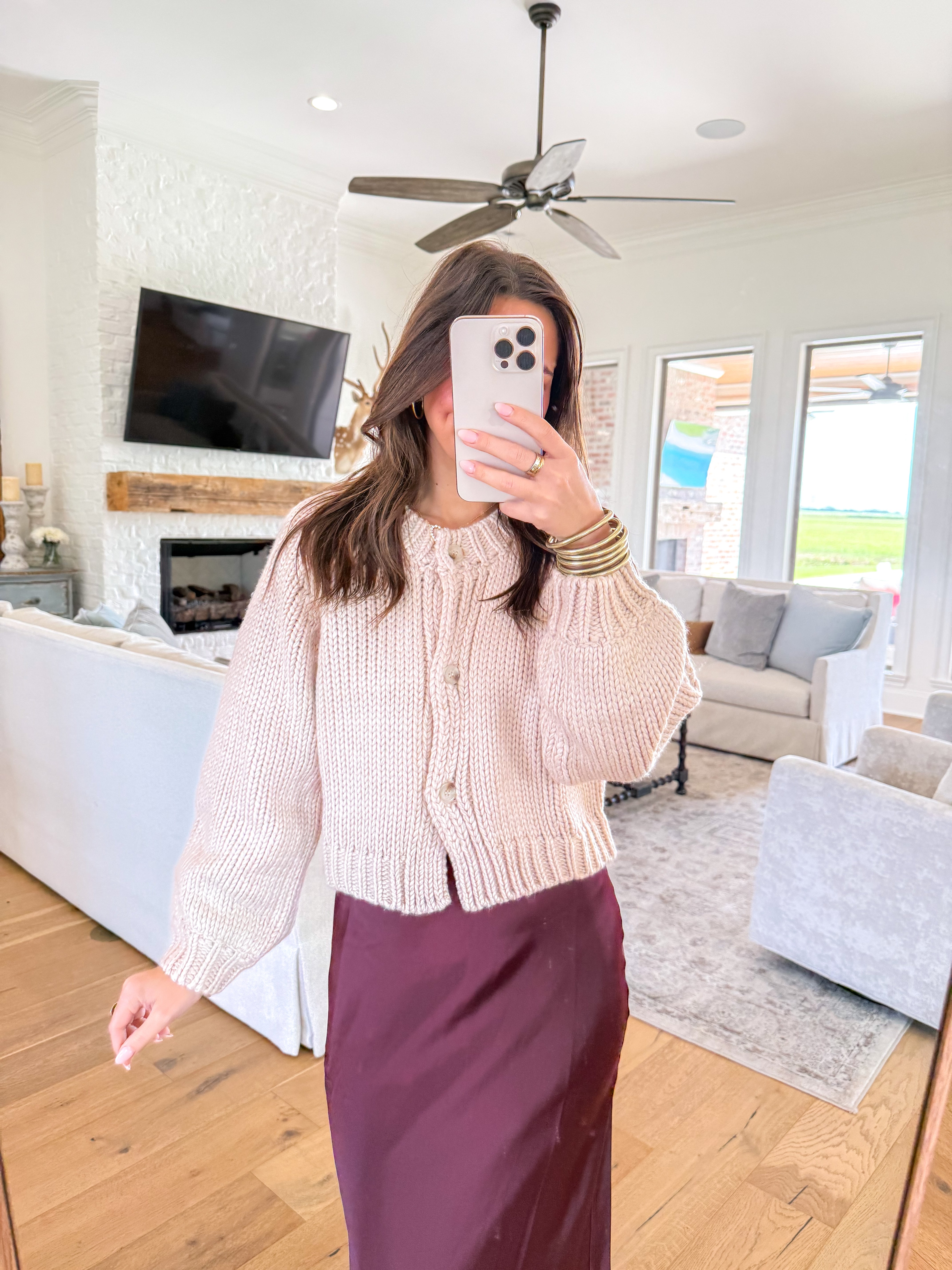 Dance More Buttoned Cardigan