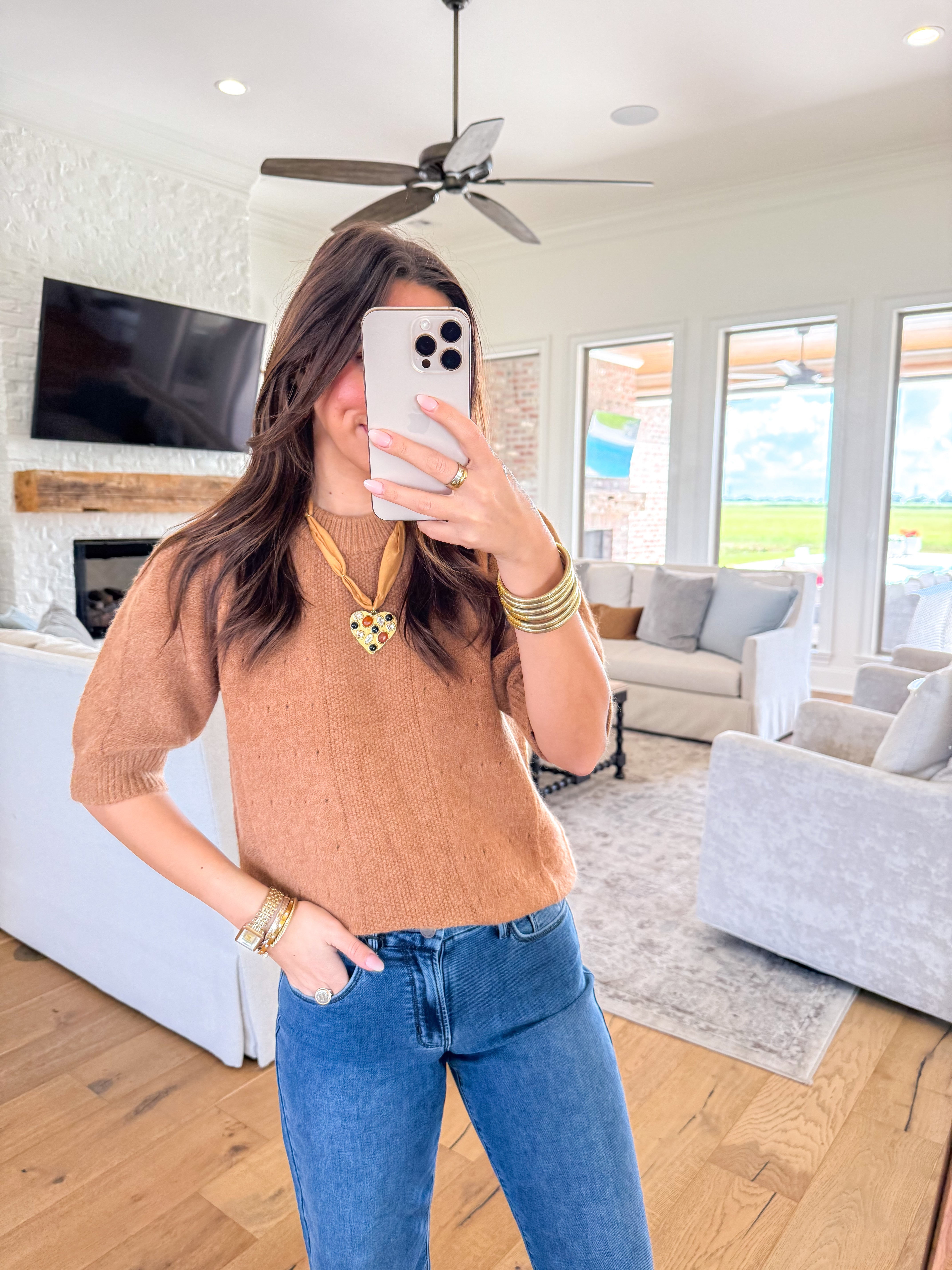 Calista Taupe Sweater