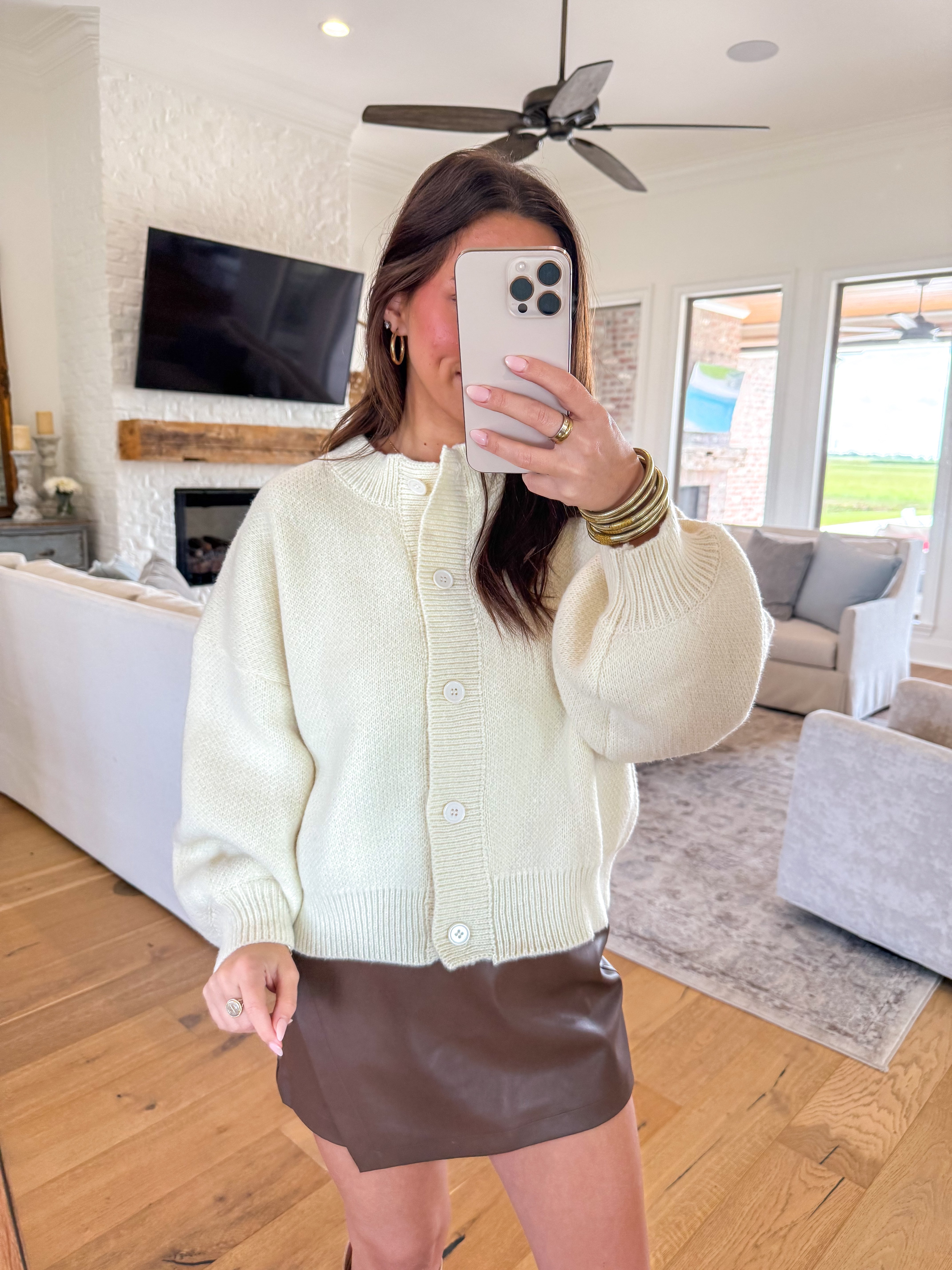 Snowfall Chunky Cardigan