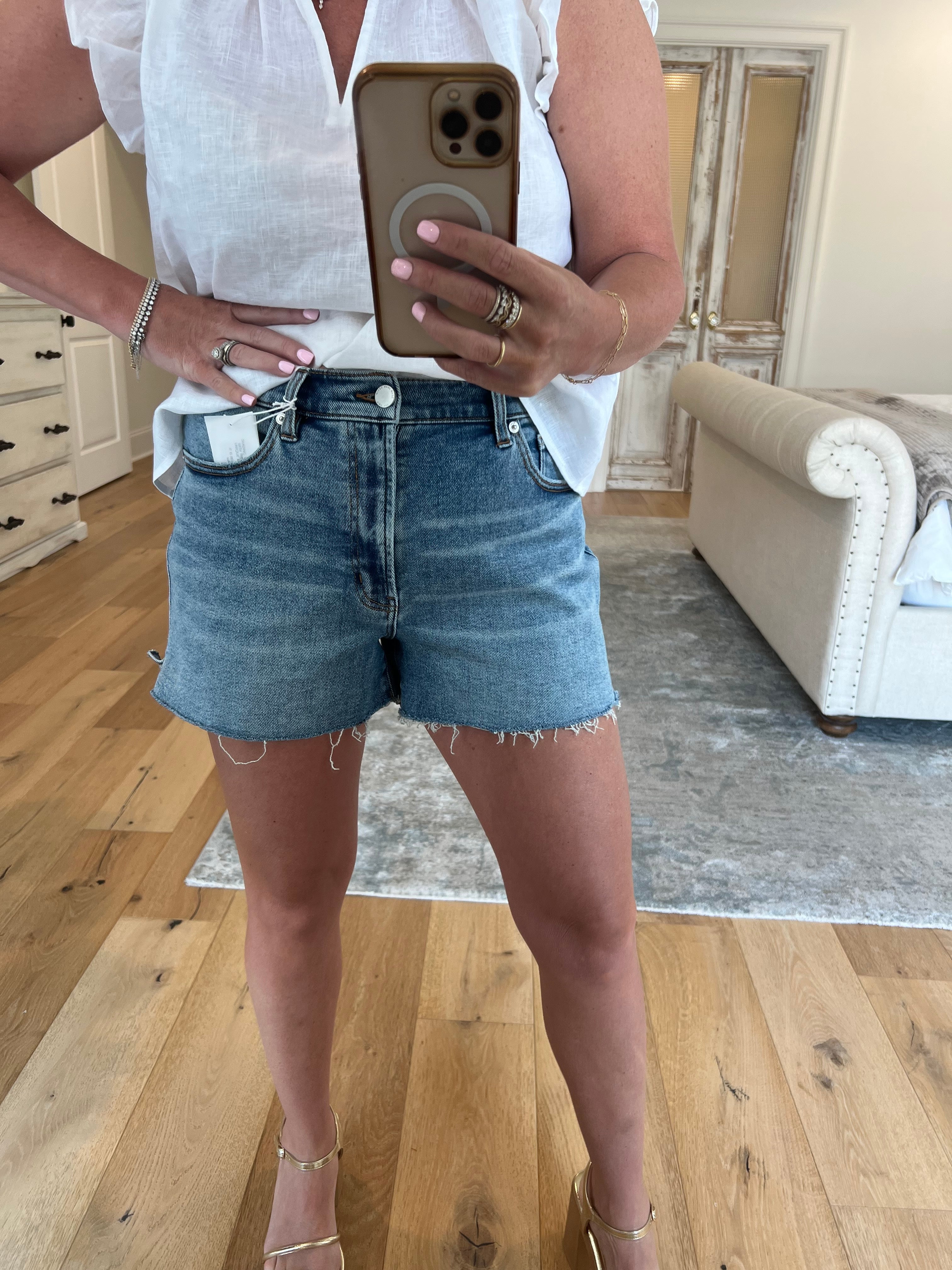 Carrie HR Shorts Antique Wash