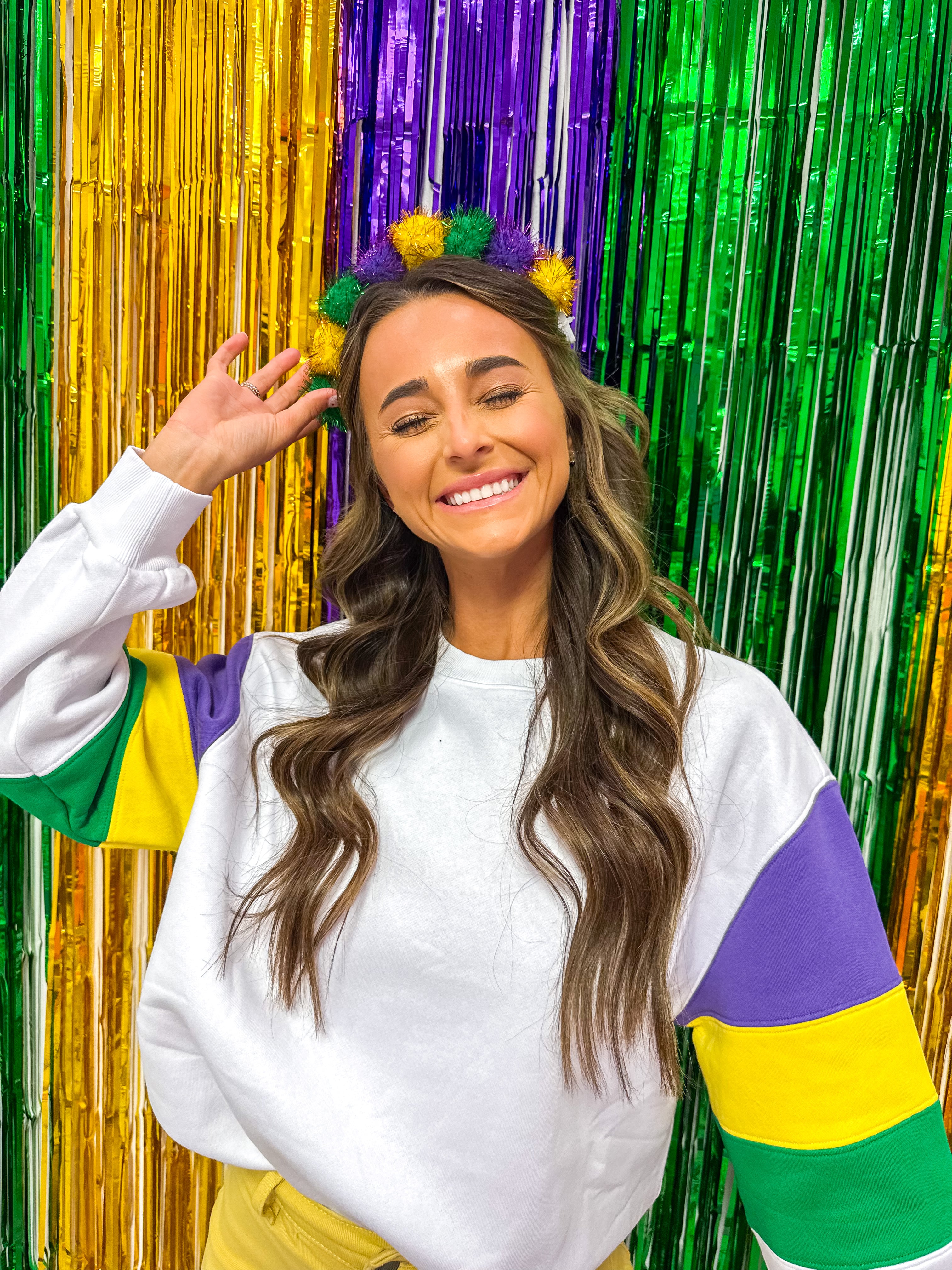 MG Light Up Pompom Headband