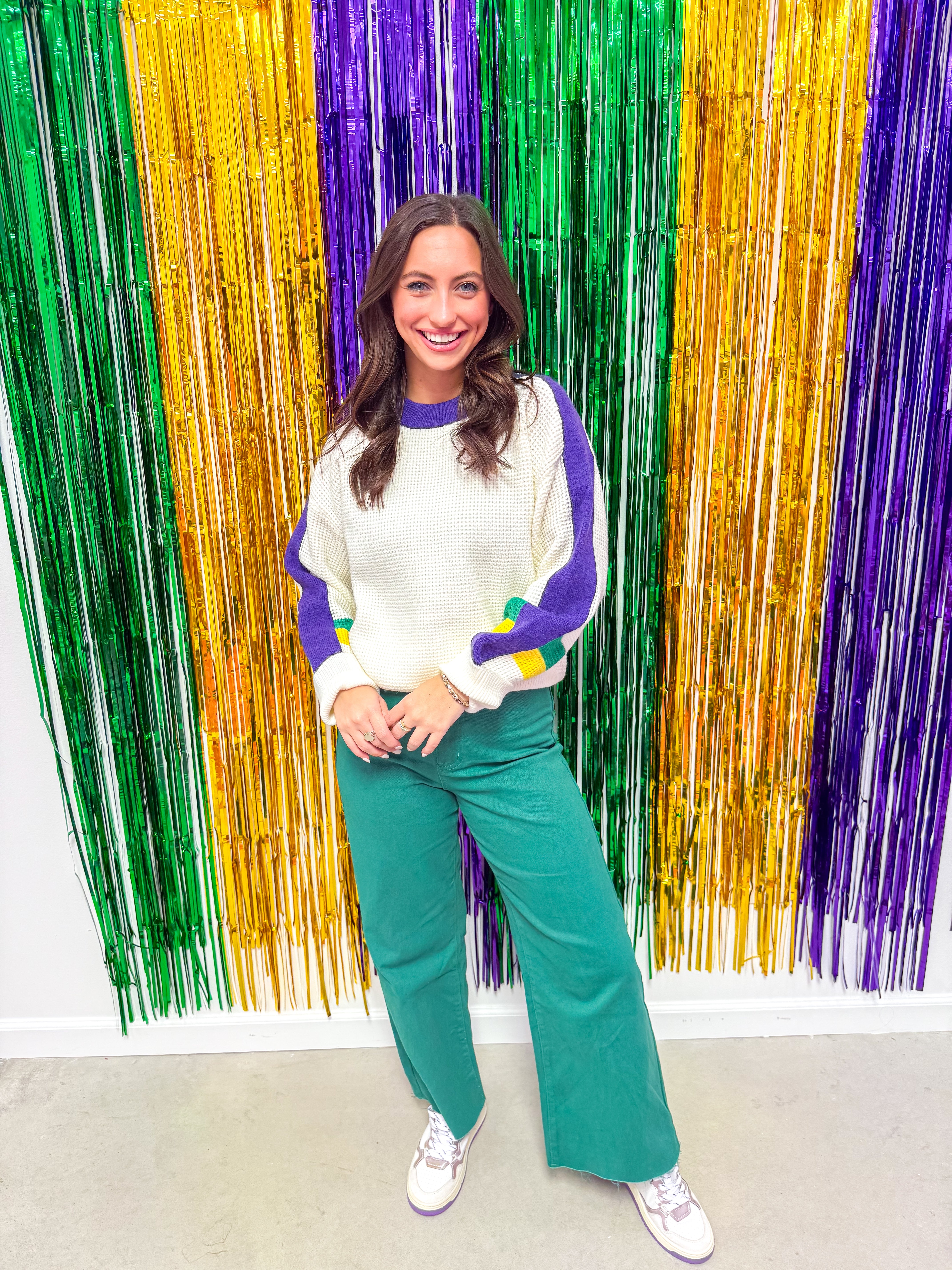 Emerald Wide Leg Jeans