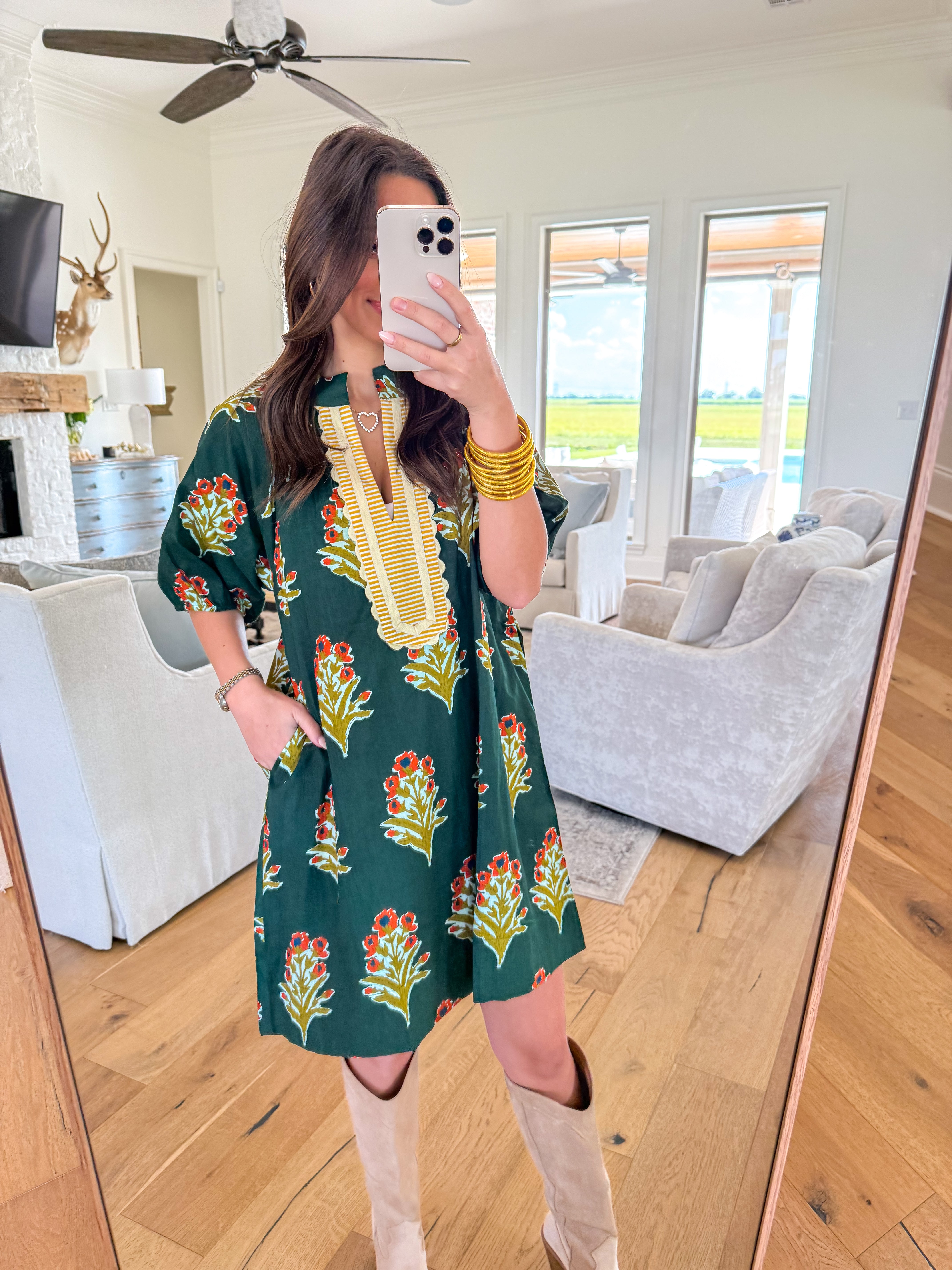 Willow Fern Floral Mini