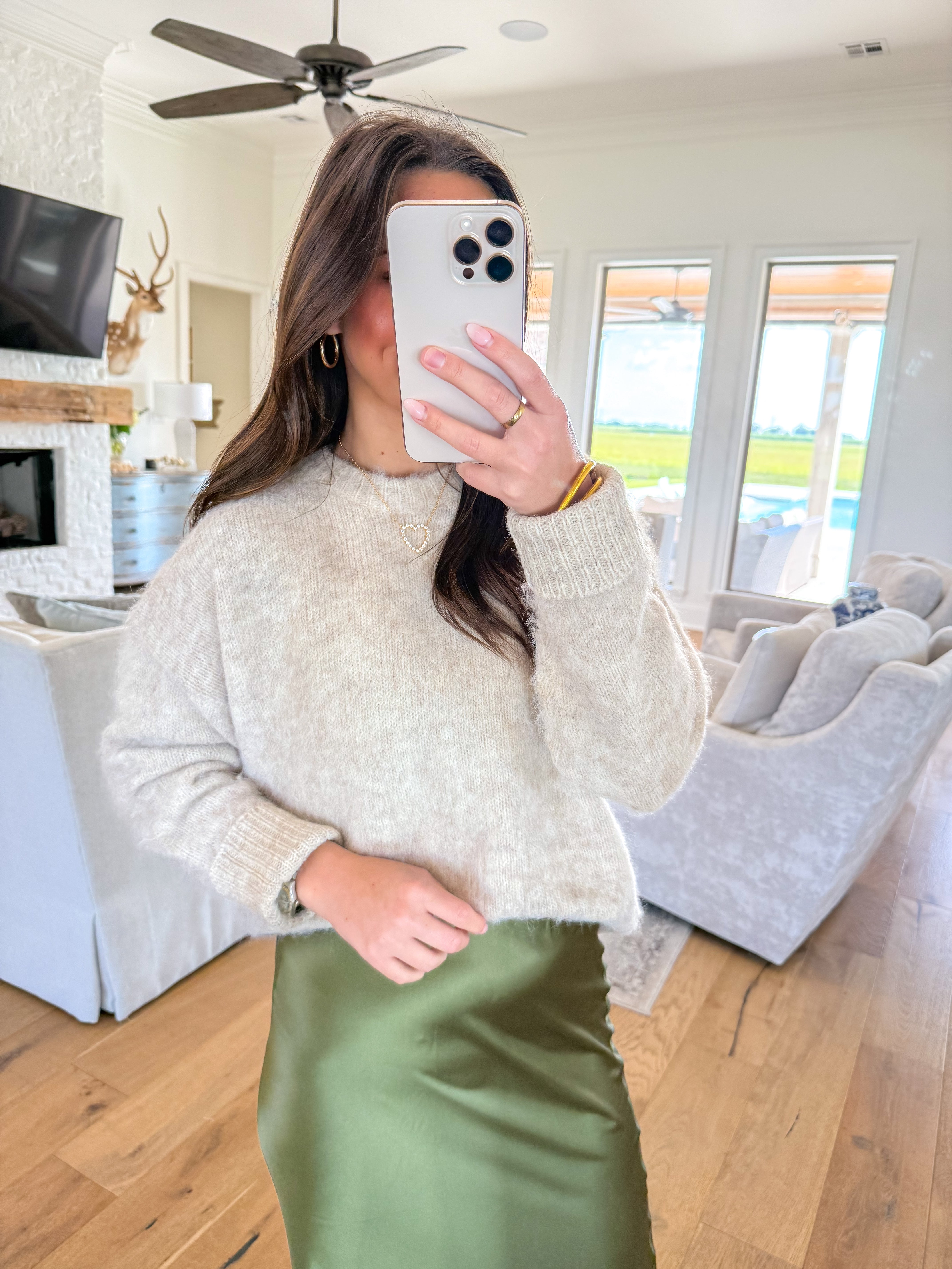 Selbie Cream Sweater