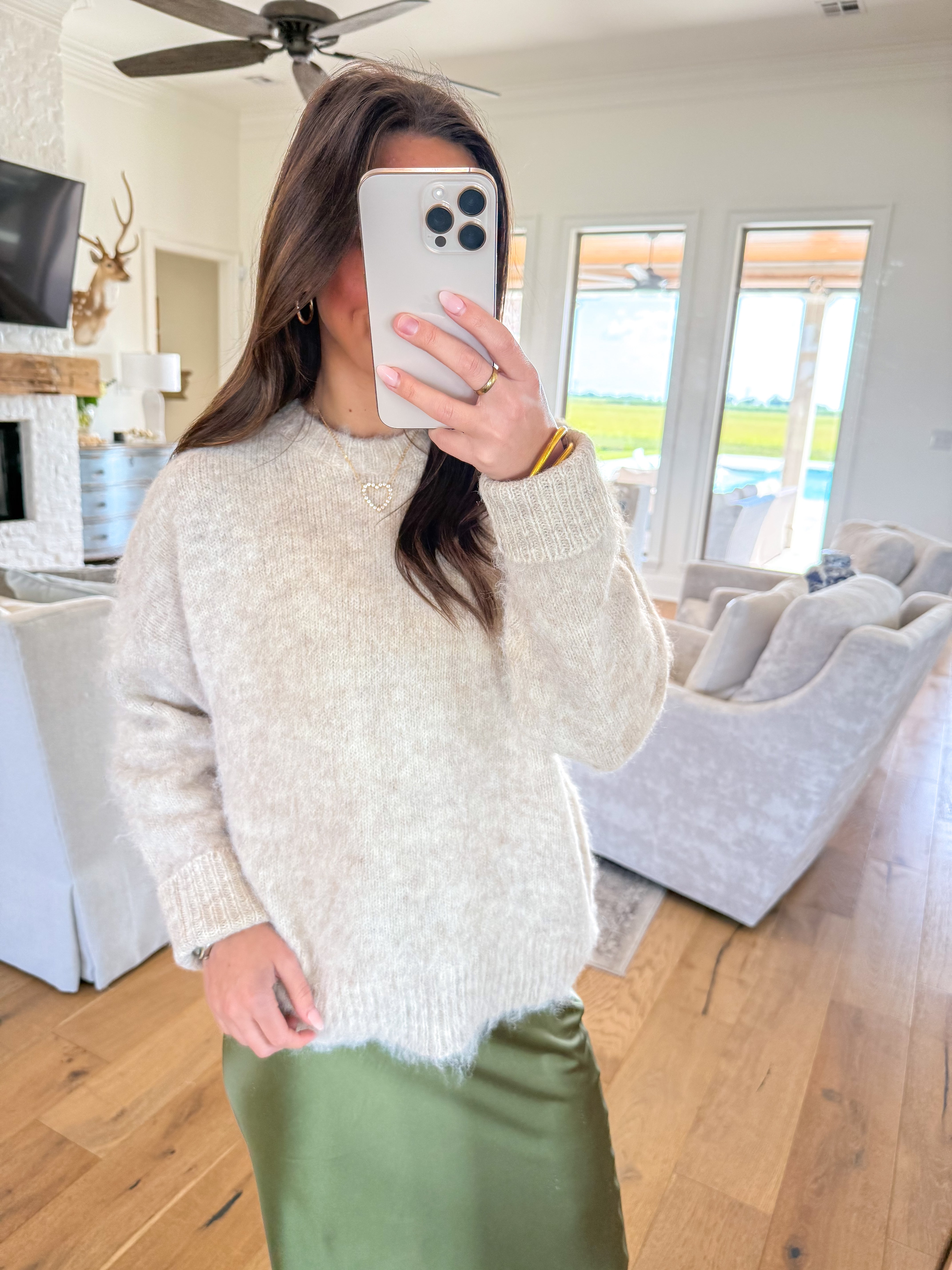 Selbie Cream Sweater
