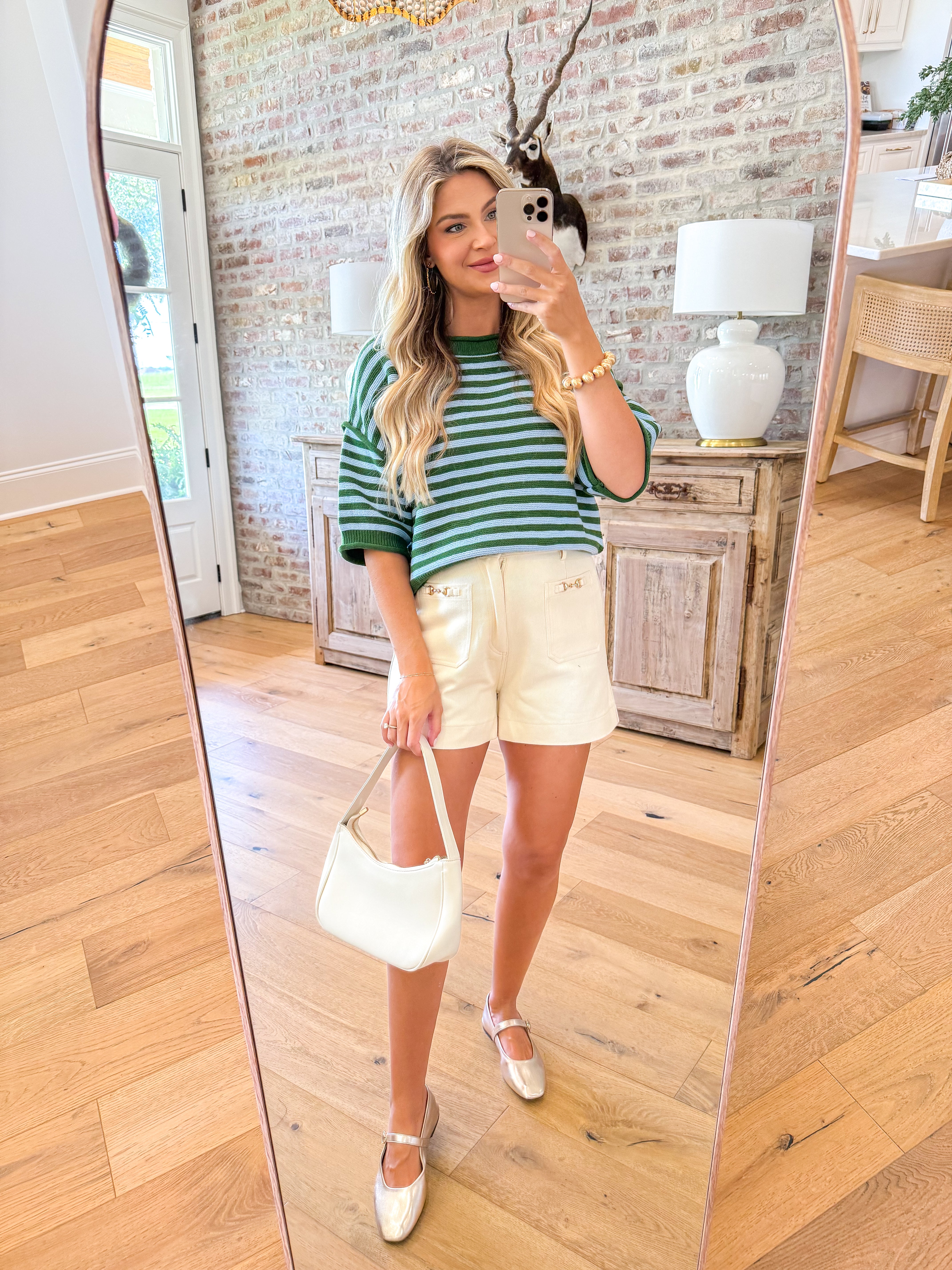 Greenway Stripe Knit Top