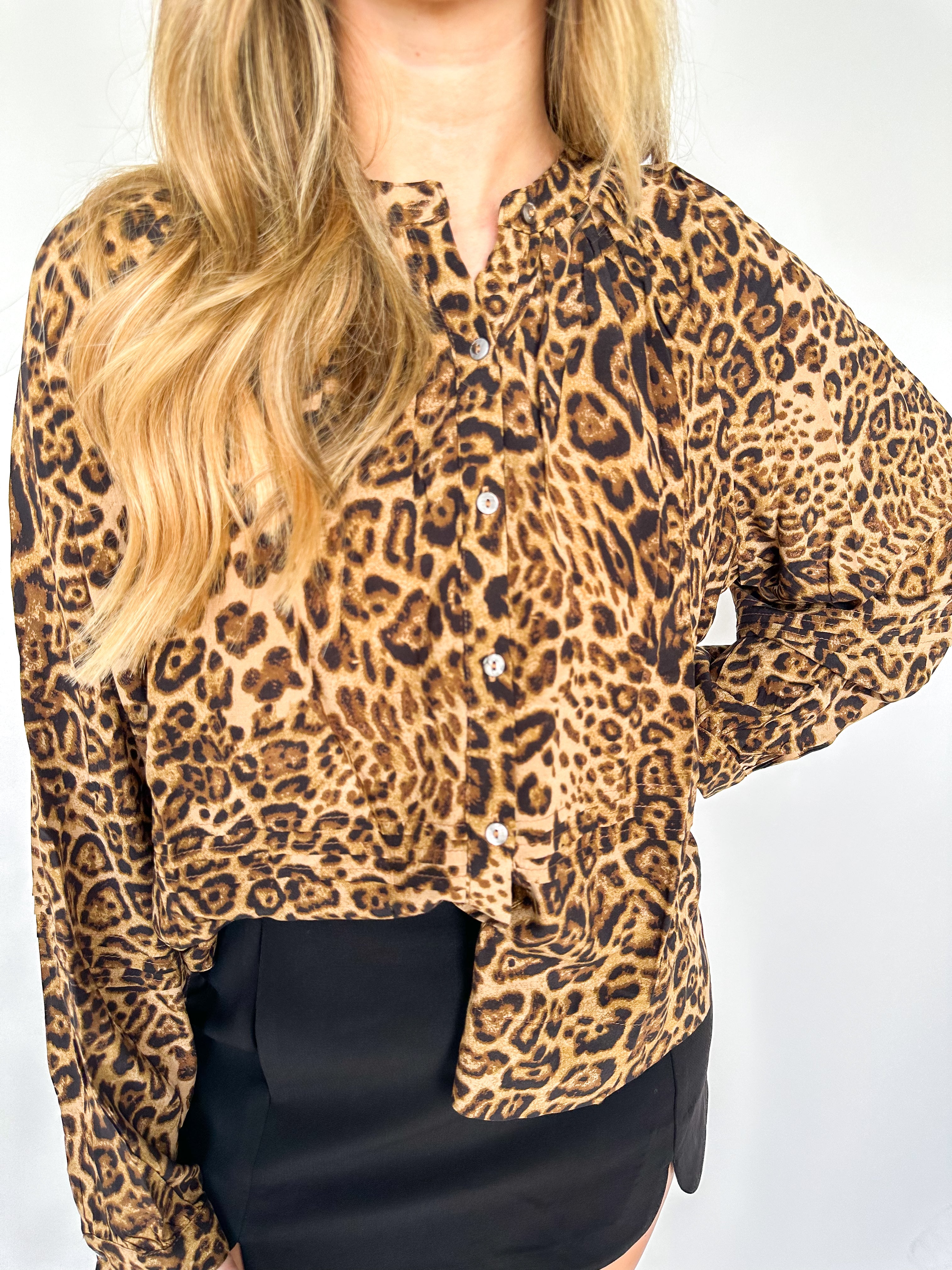 Leopard Time Blouse