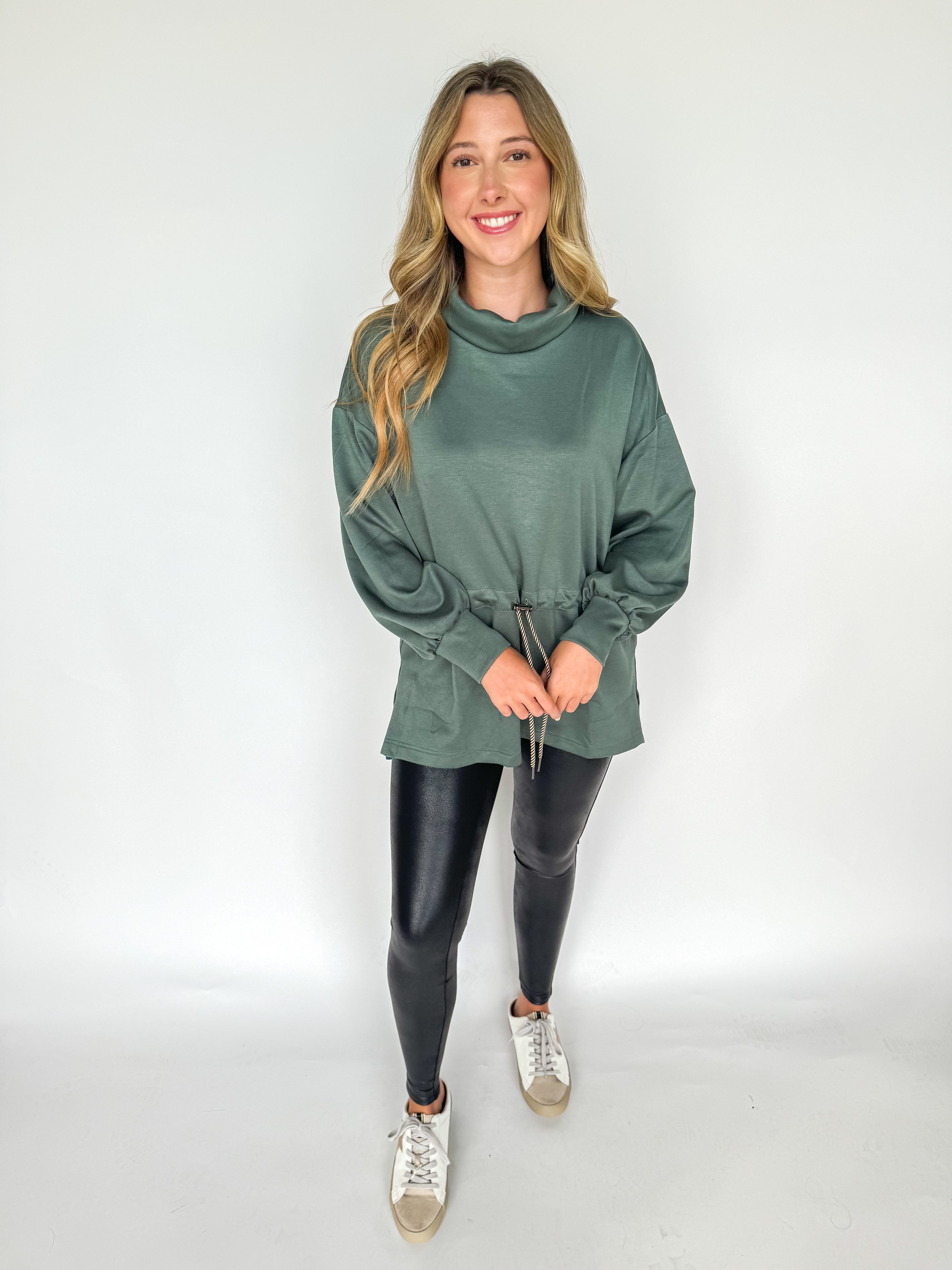 Airplane Mode Sweater Forest Green