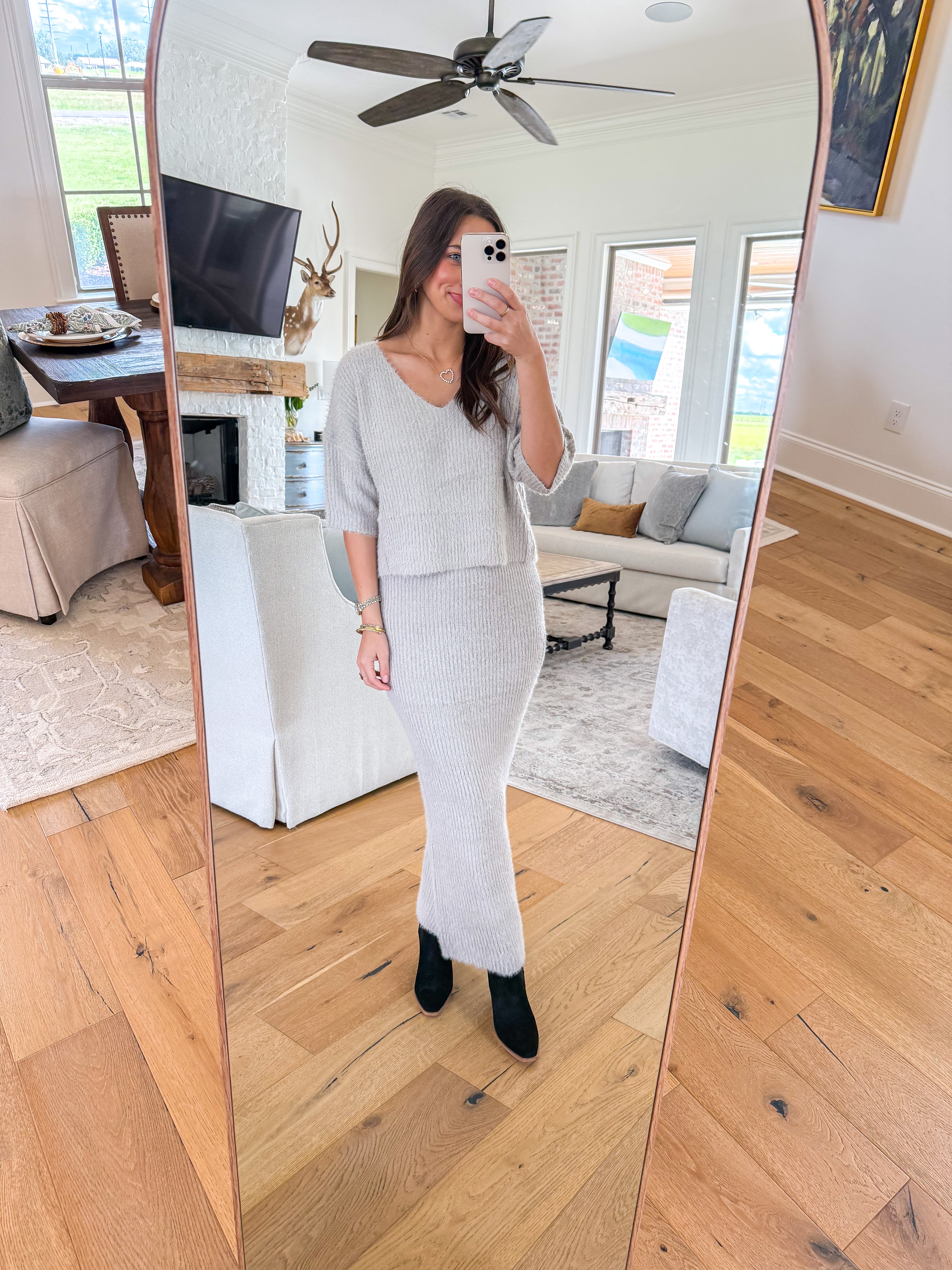 June Fuzzy Two-Piece Set