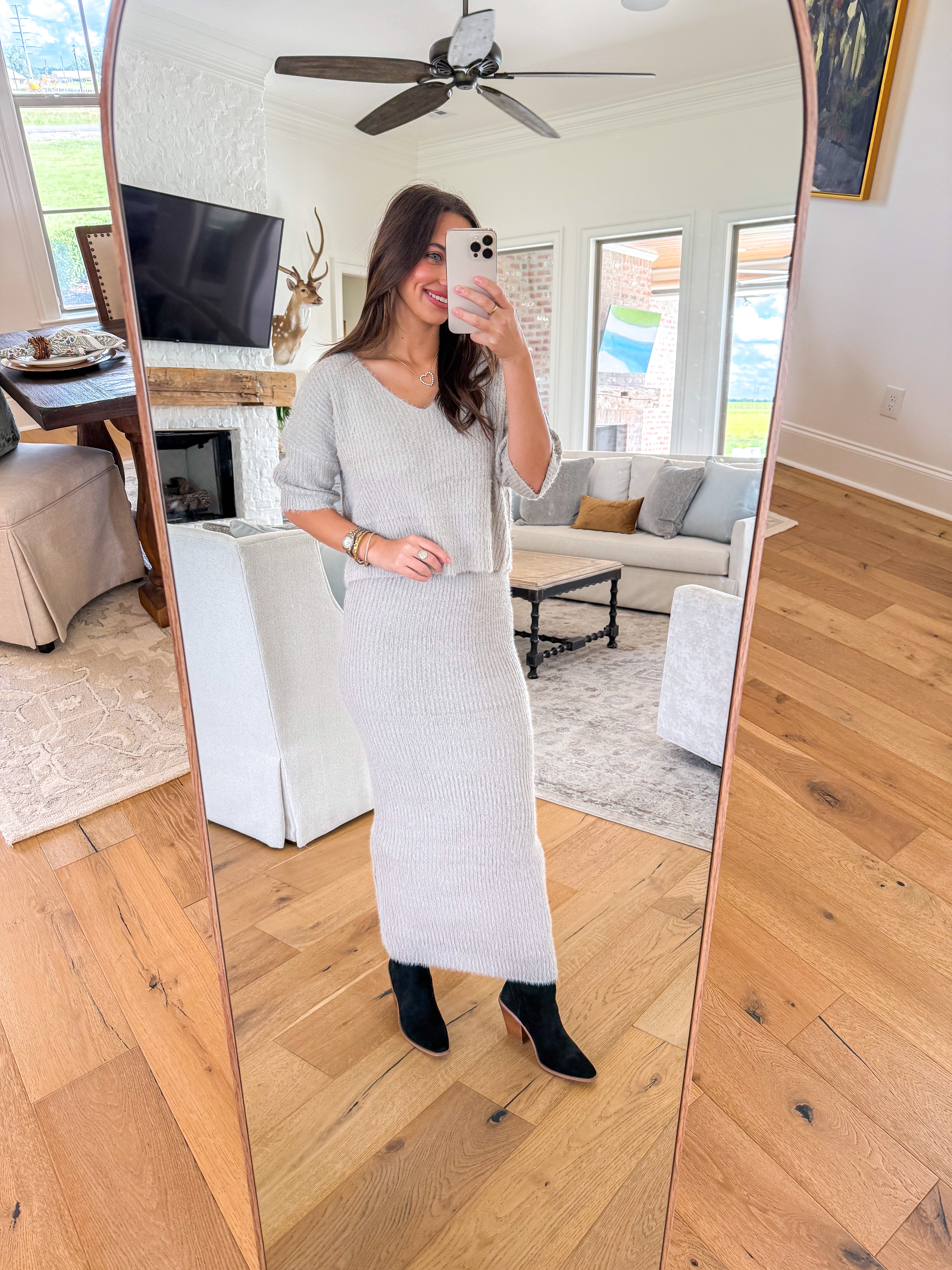 June Fuzzy Two-Piece Set