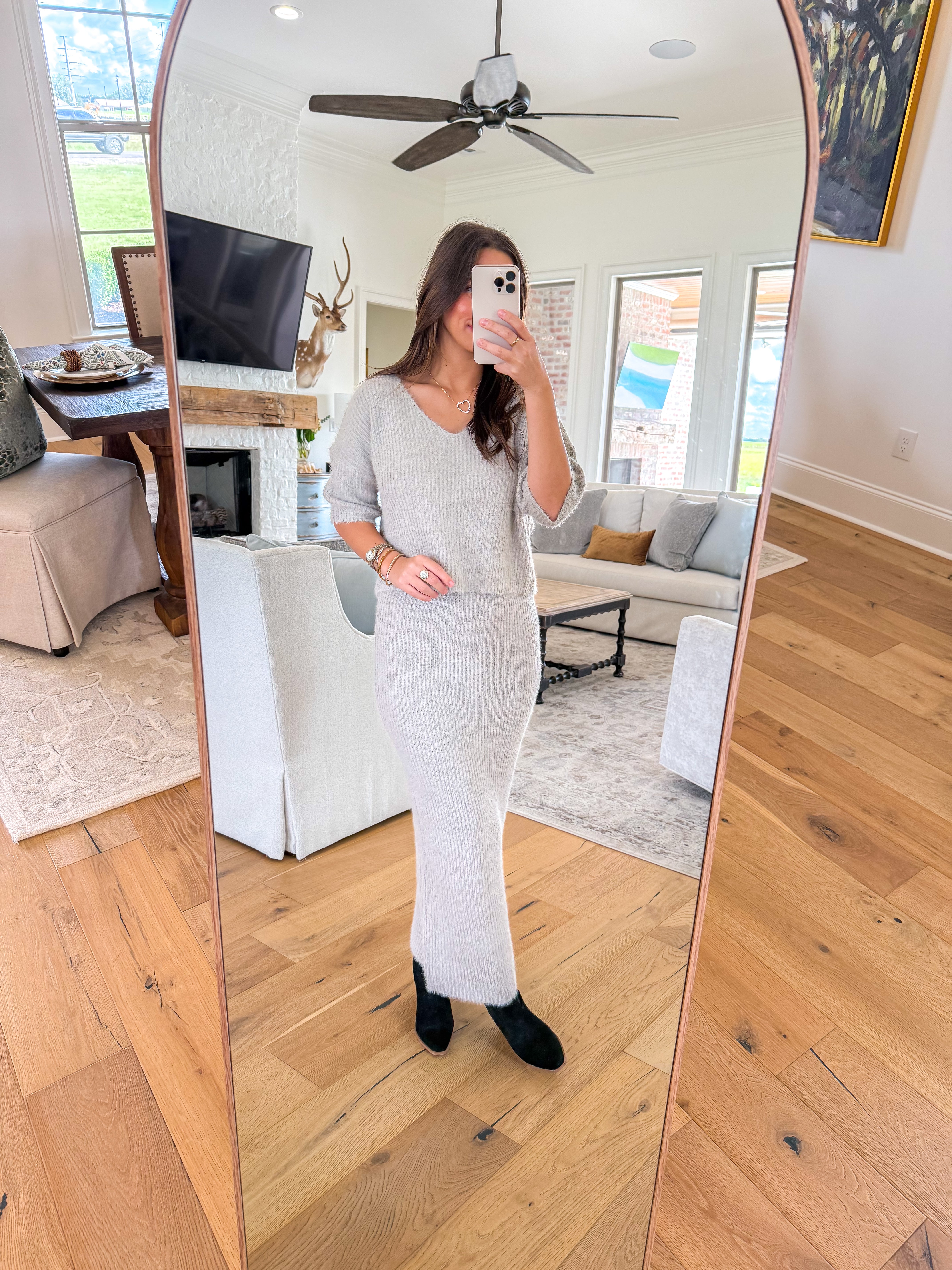 June Fuzzy Two-Piece Set