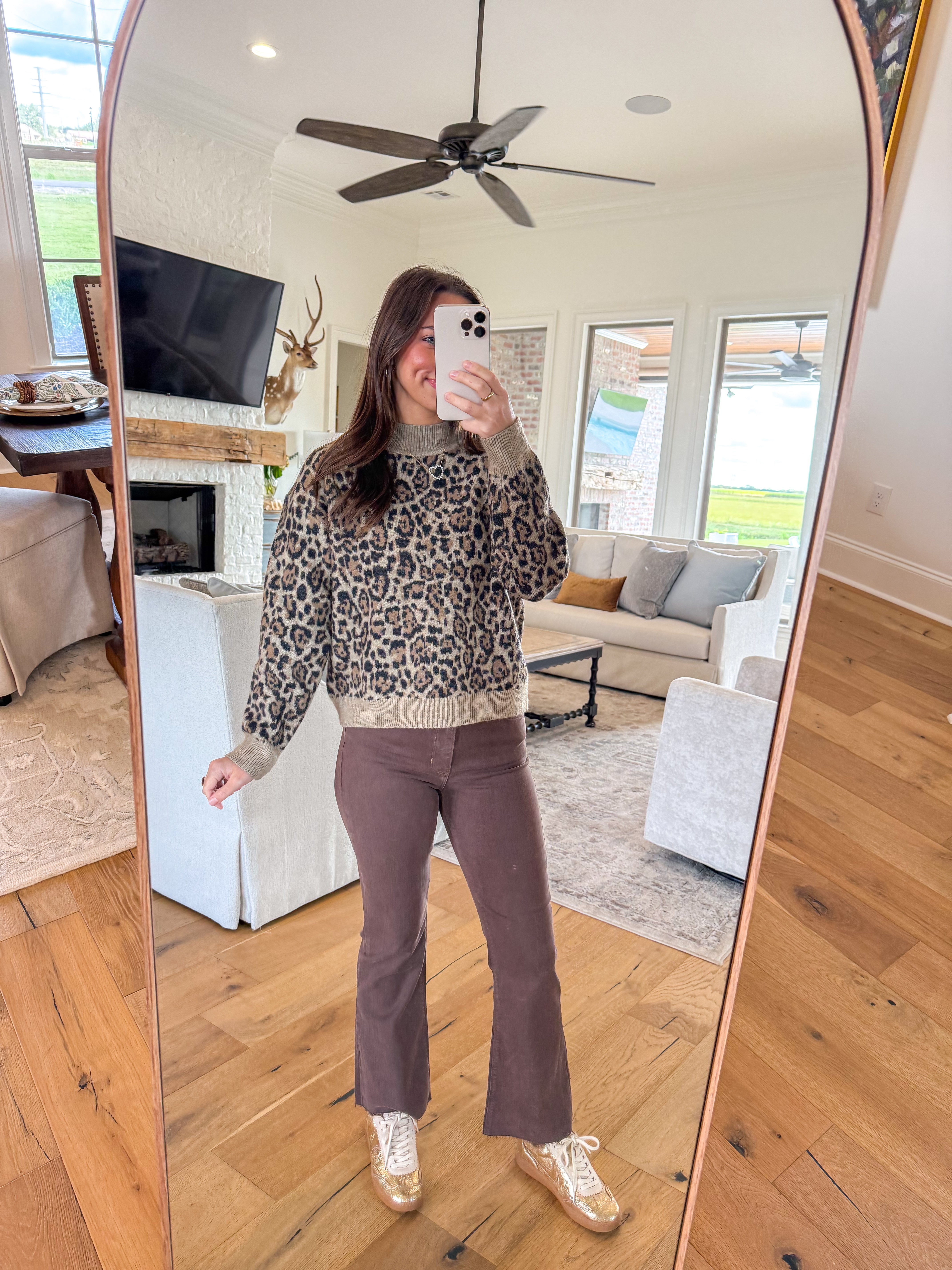 Lizzy Leopard Sweater