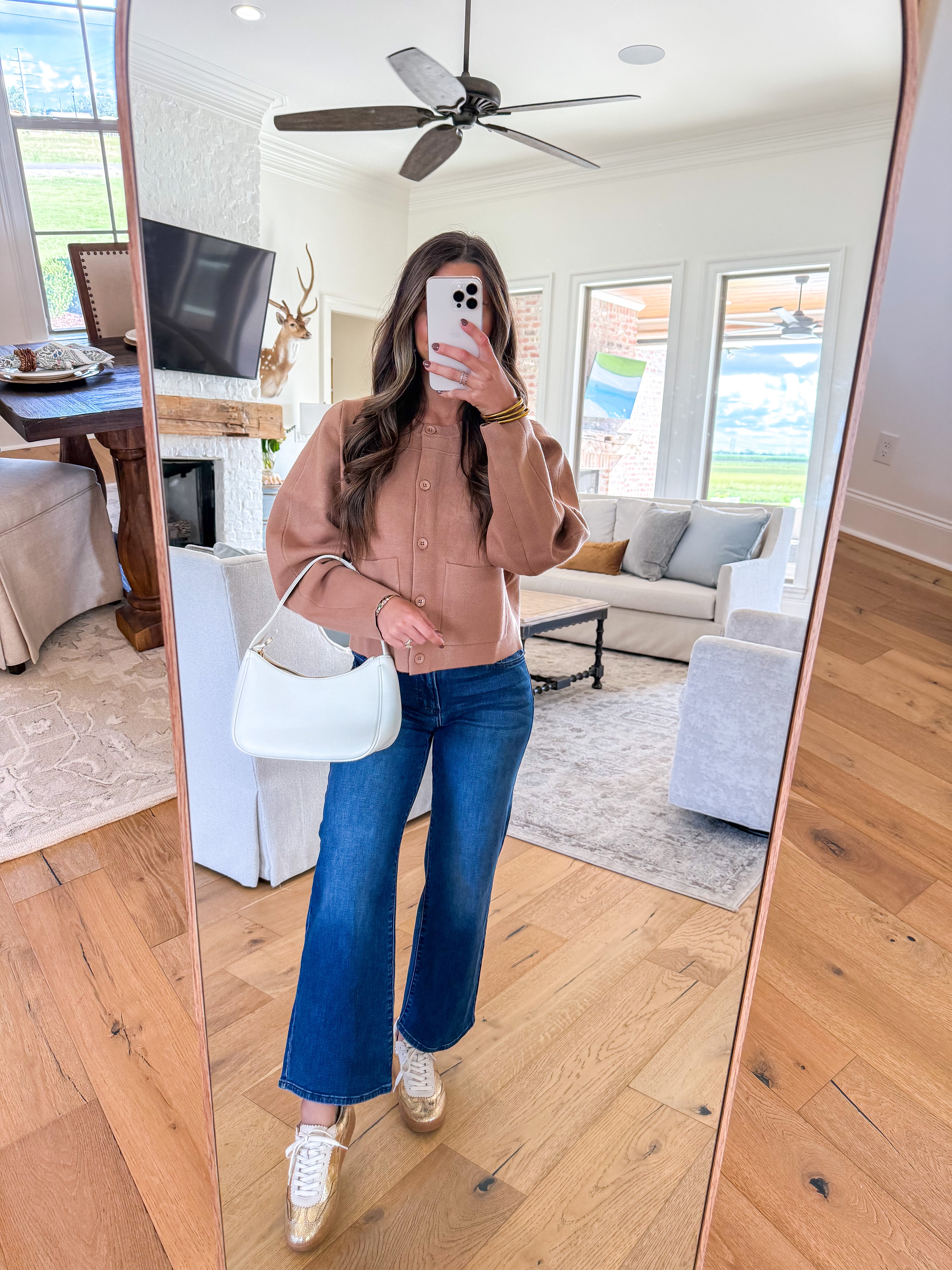 Ashby Beige Cardigan