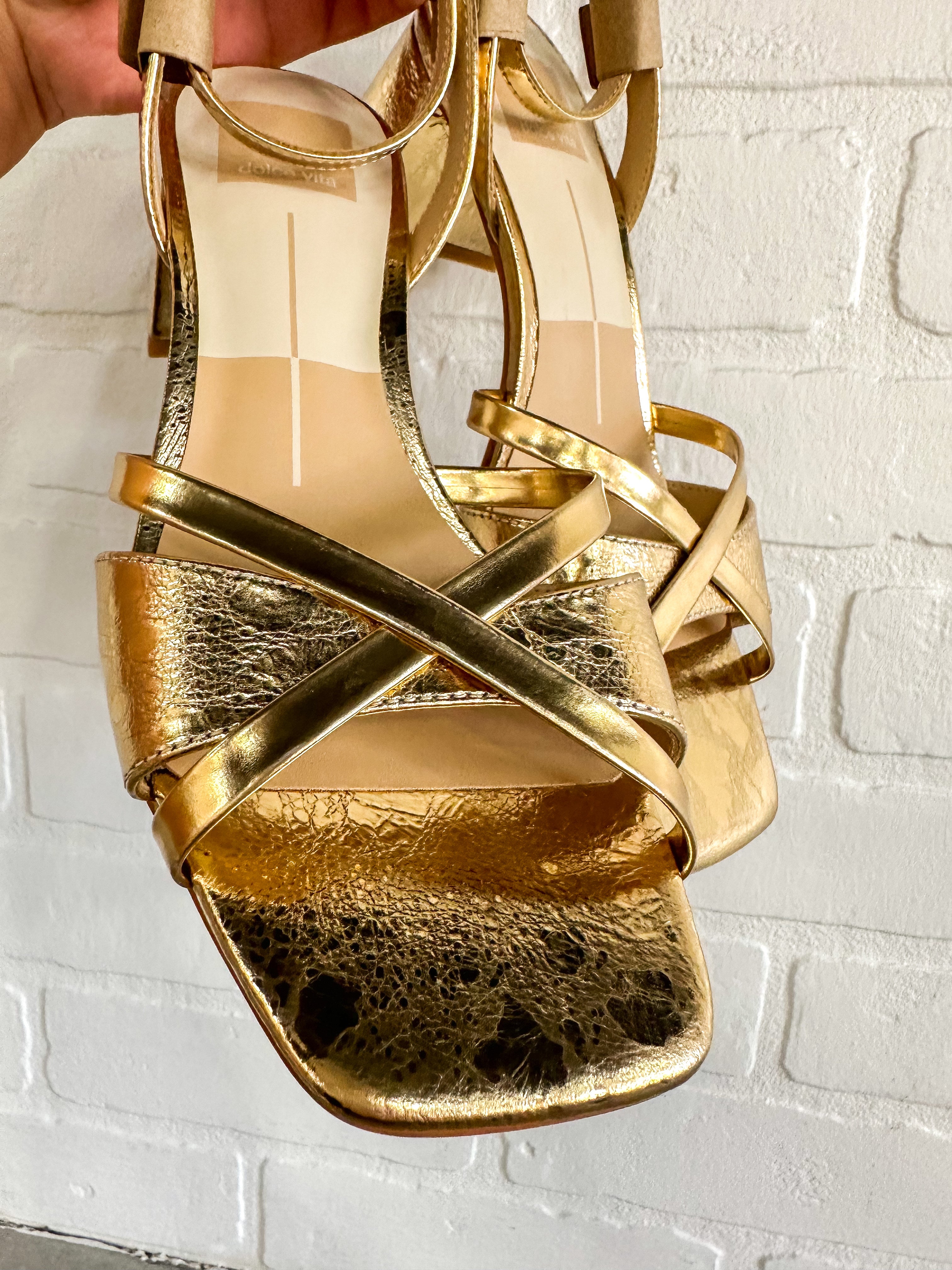 Blakly Gold Heels