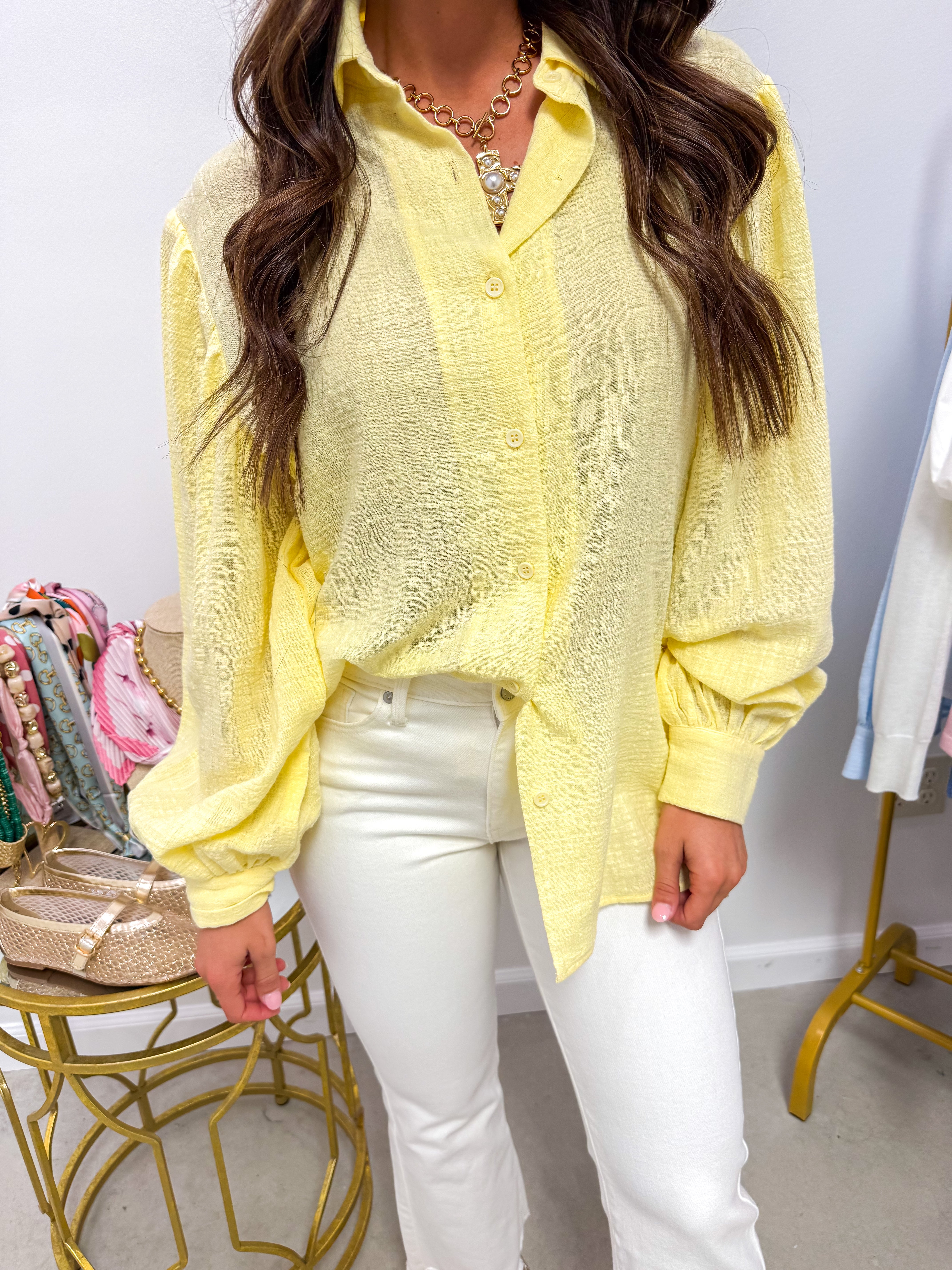Aspen Textured Butter Shirt